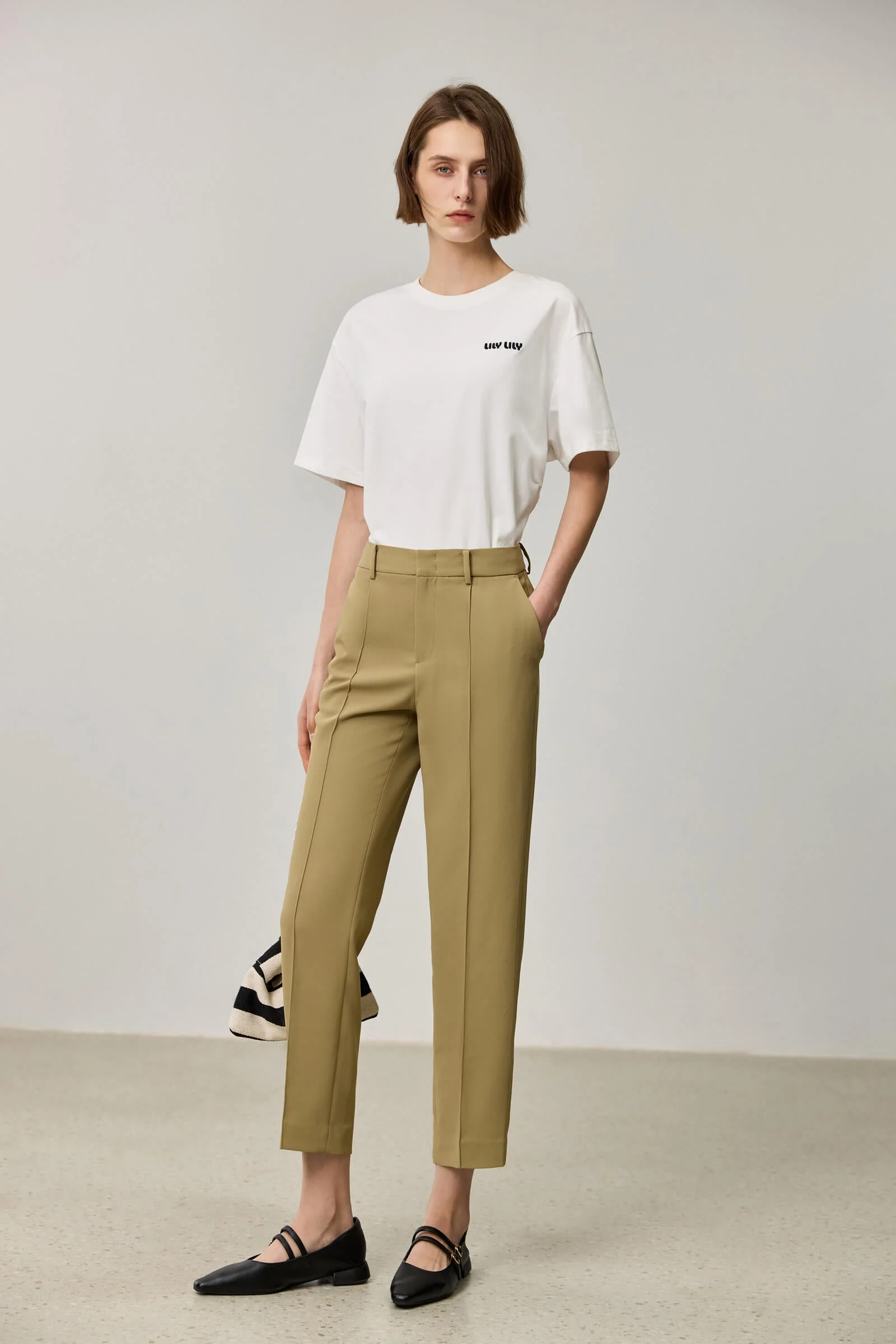 LILY Elegant OL Slim Pants - Image 9