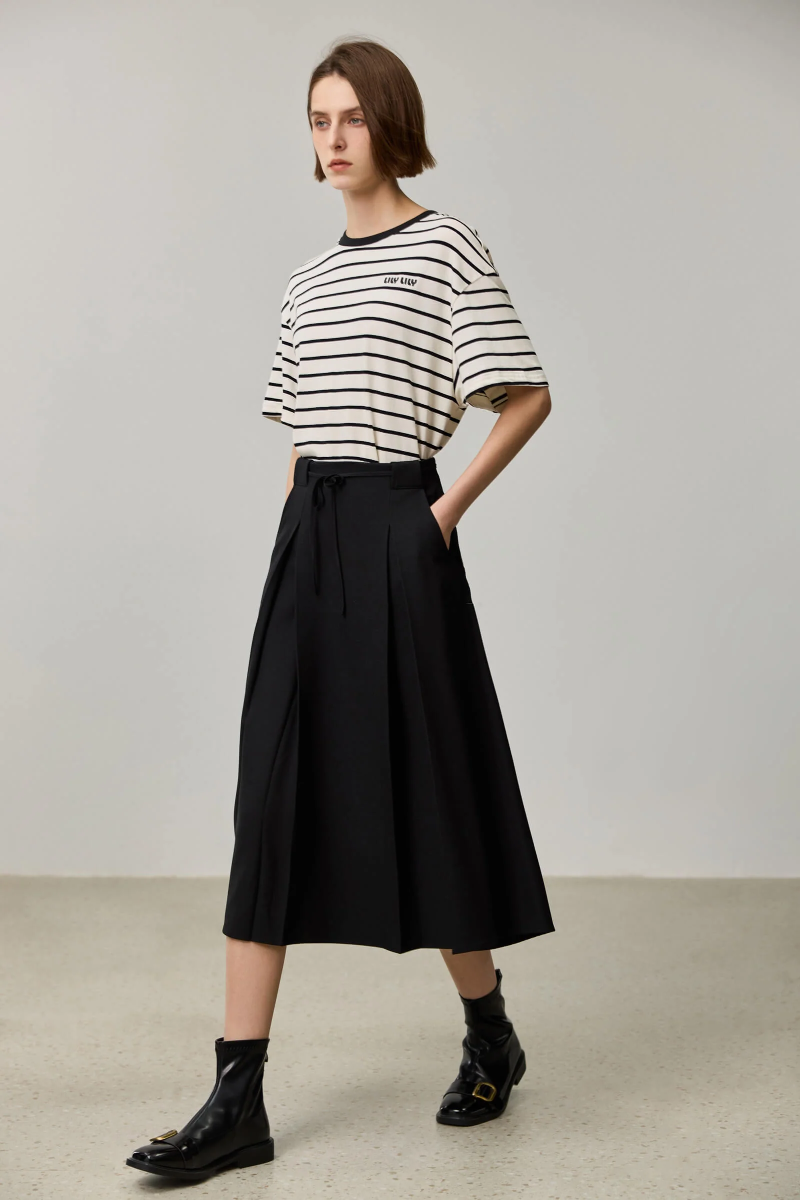 LILY Elegant Pleated Skirt - Image 12
