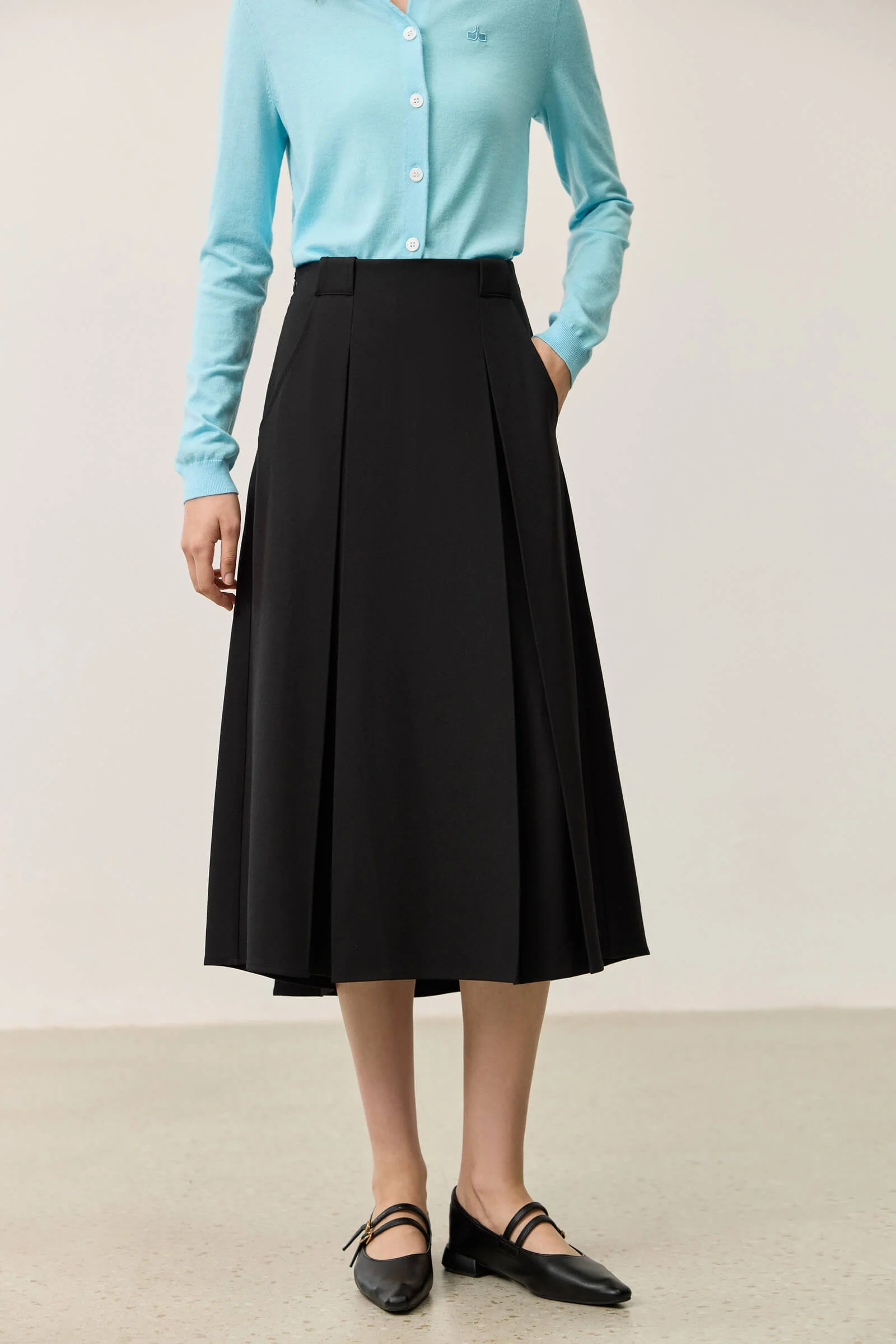 LILY Elegant Pleated Skirt - Image 14