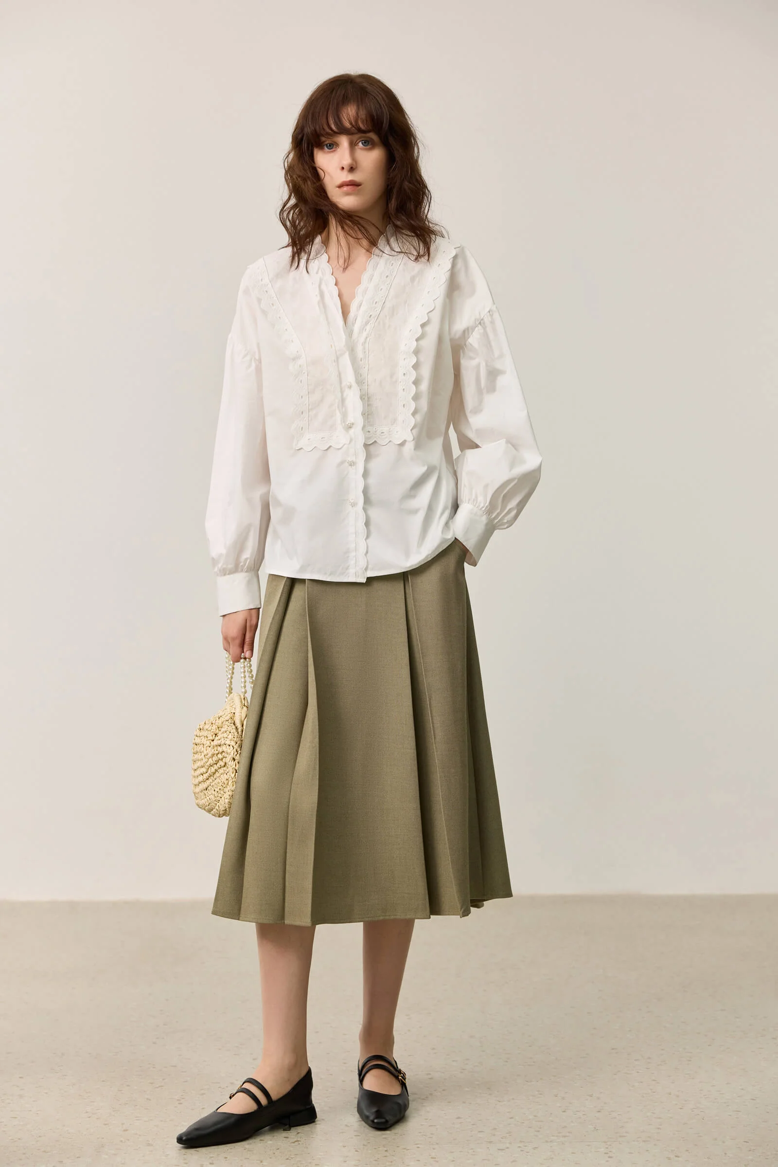 LILY Elegant Pleated Skirt - Image 4
