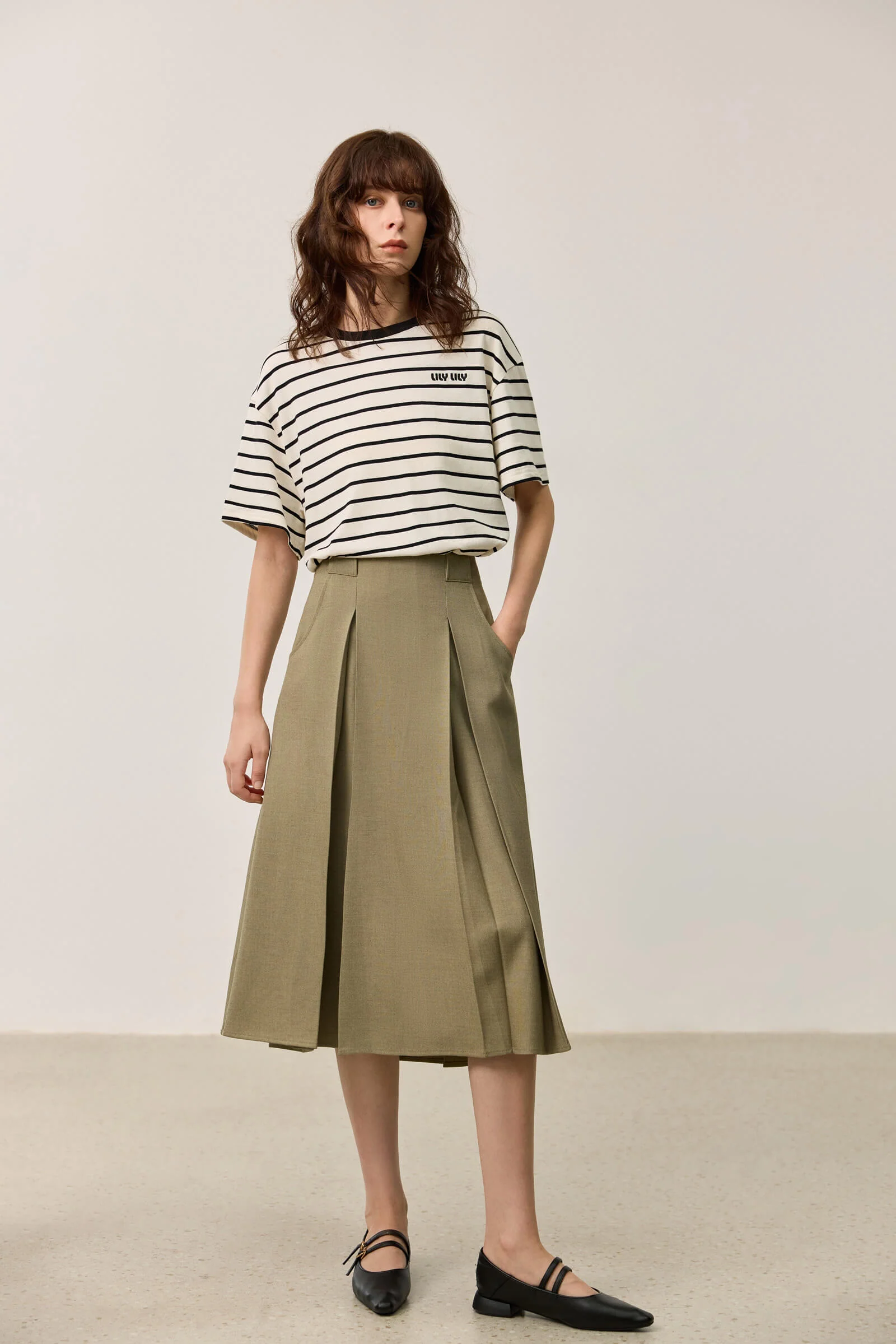 LILY Elegant Pleated Skirt - Image 6