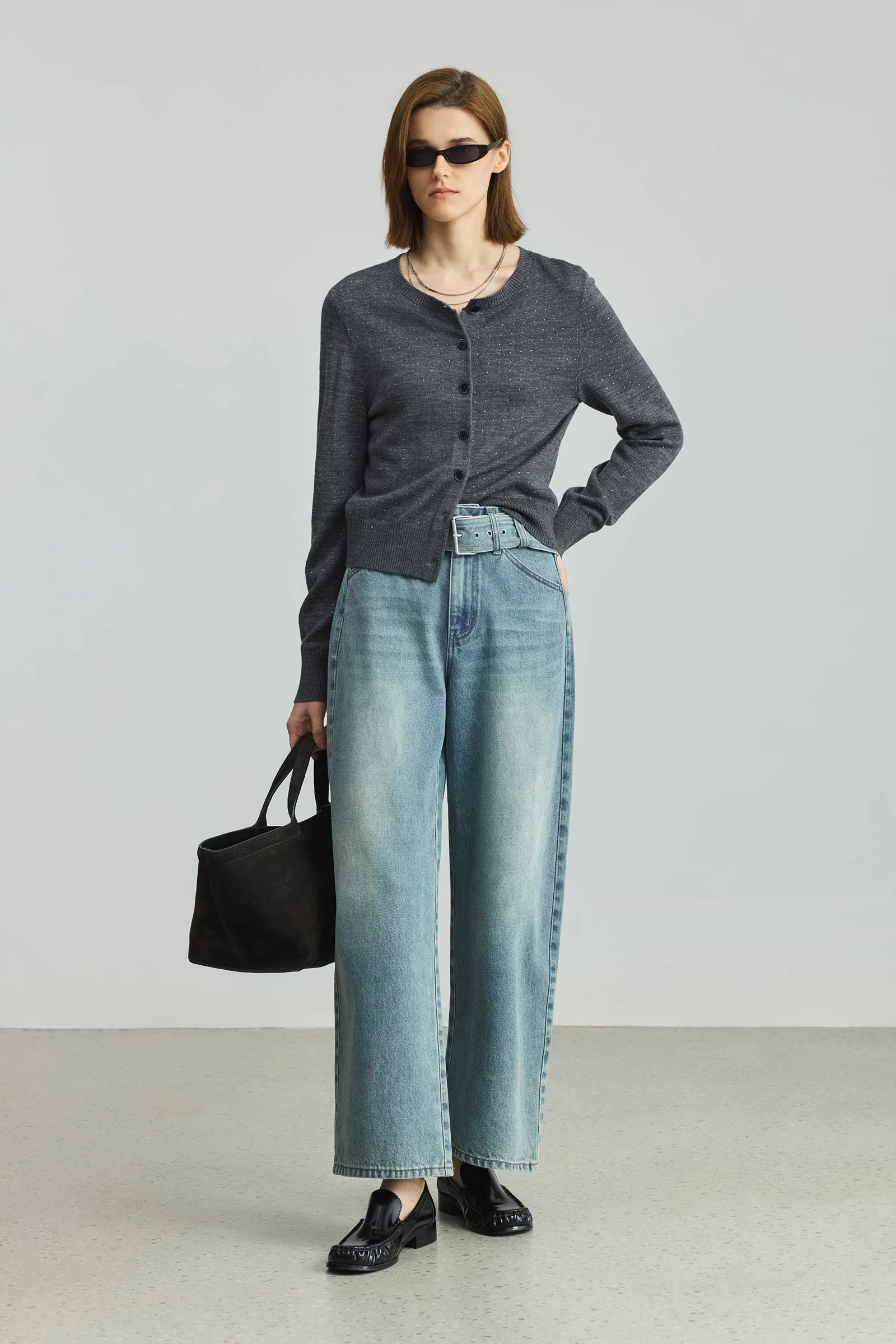 LILY Embellished Knit Cardigan - Image 2