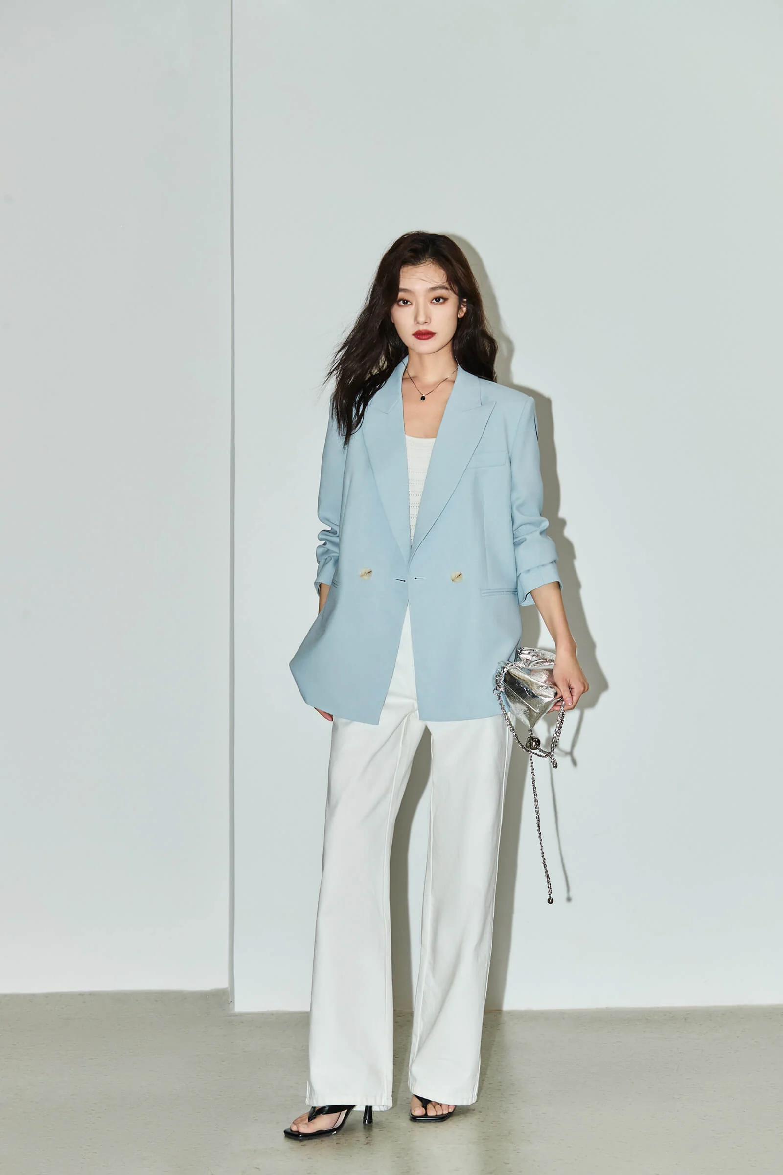 LILY Fashionable Loose Fit Suit Jacket - Image 10