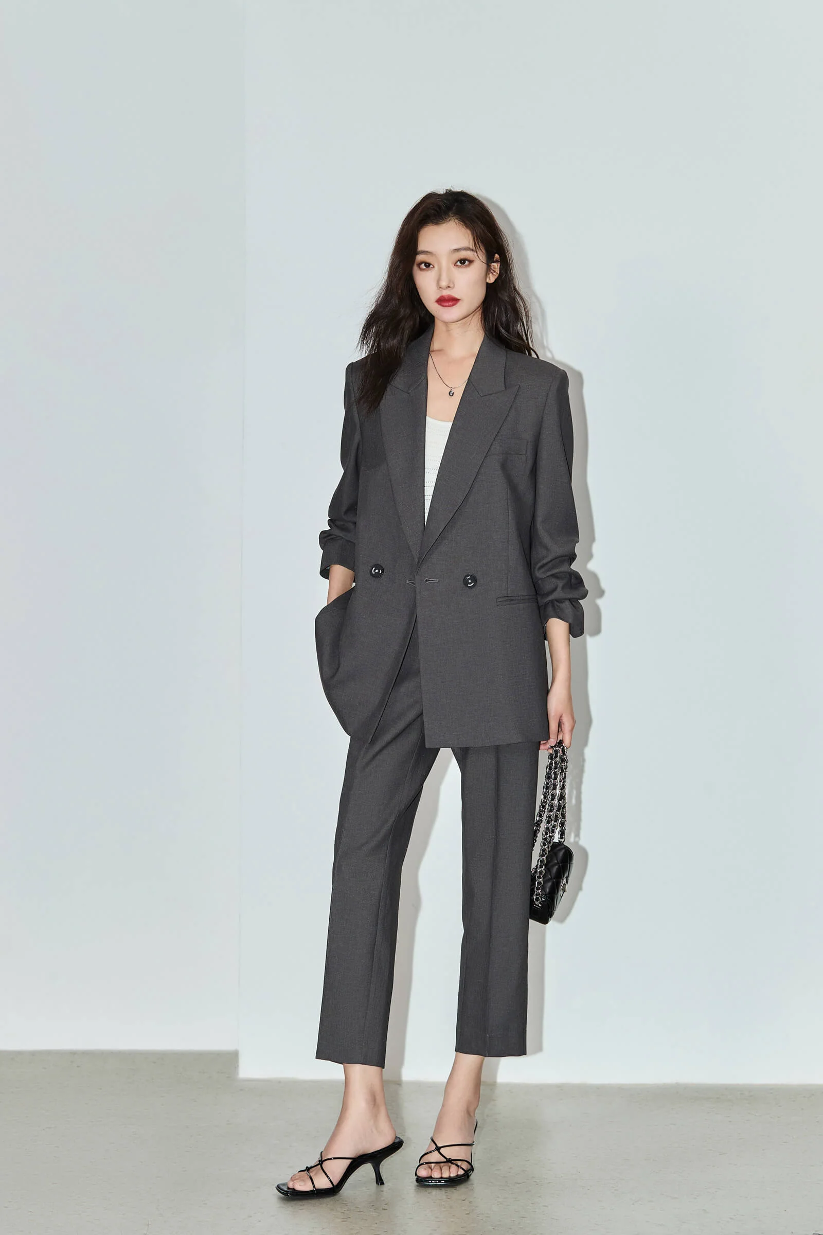 LILY Fashionable Loose Fit Suit Jacket - Image 17