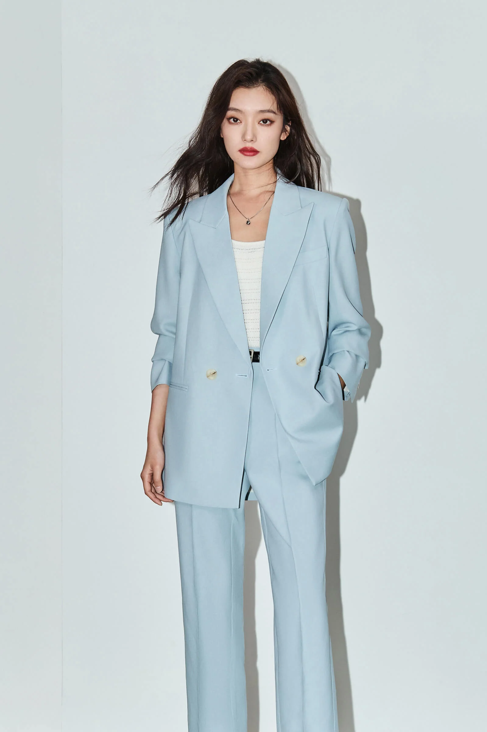 LILY Fashionable Loose Fit Suit Jacket - Image 7
