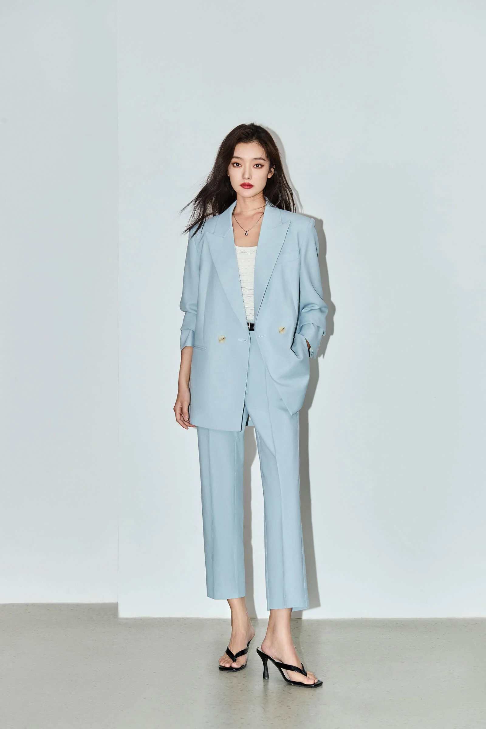 LILY Fashionable Loose Fit Suit Jacket - Image 8