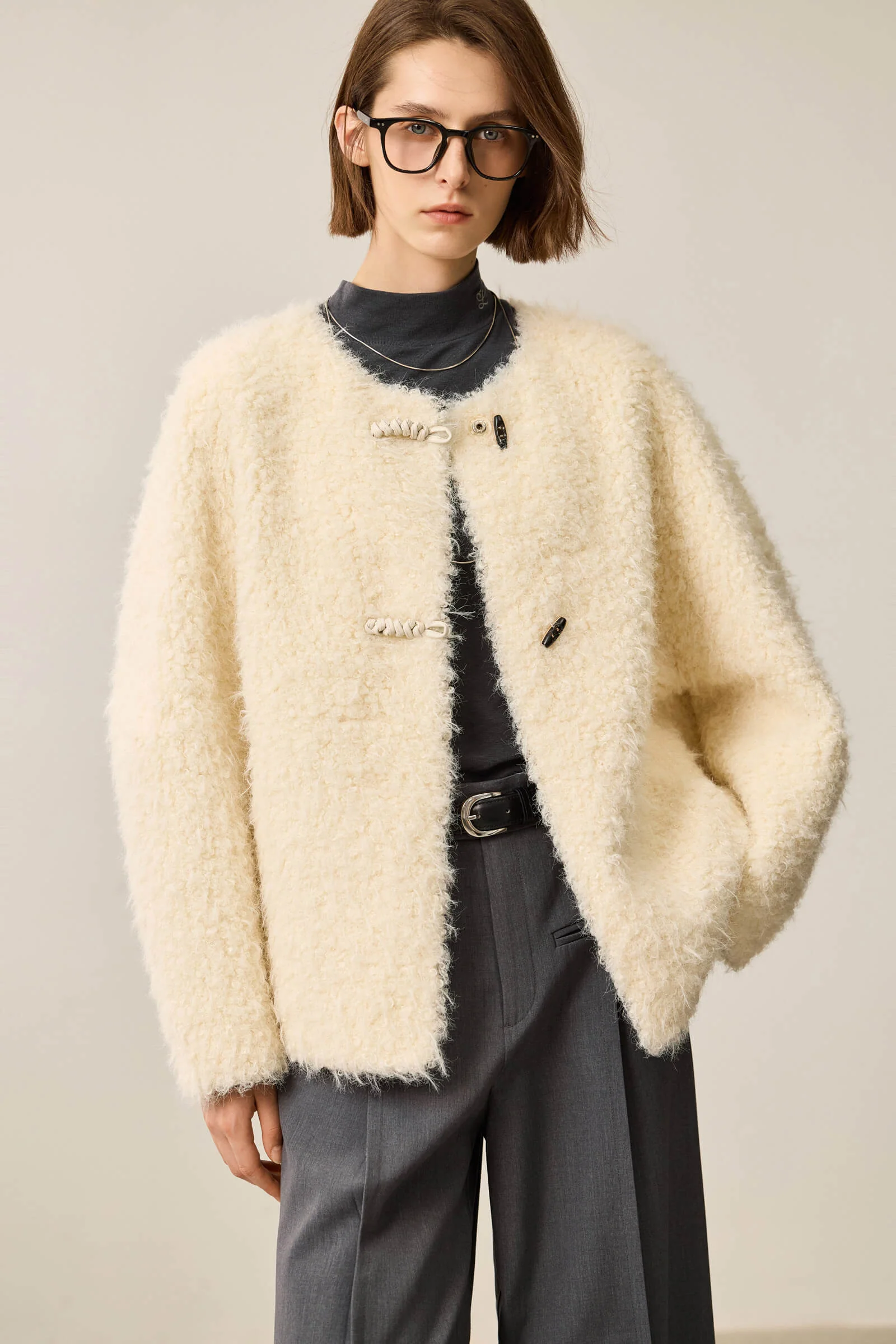 LILY Faux Shearling Jacket - Image 3