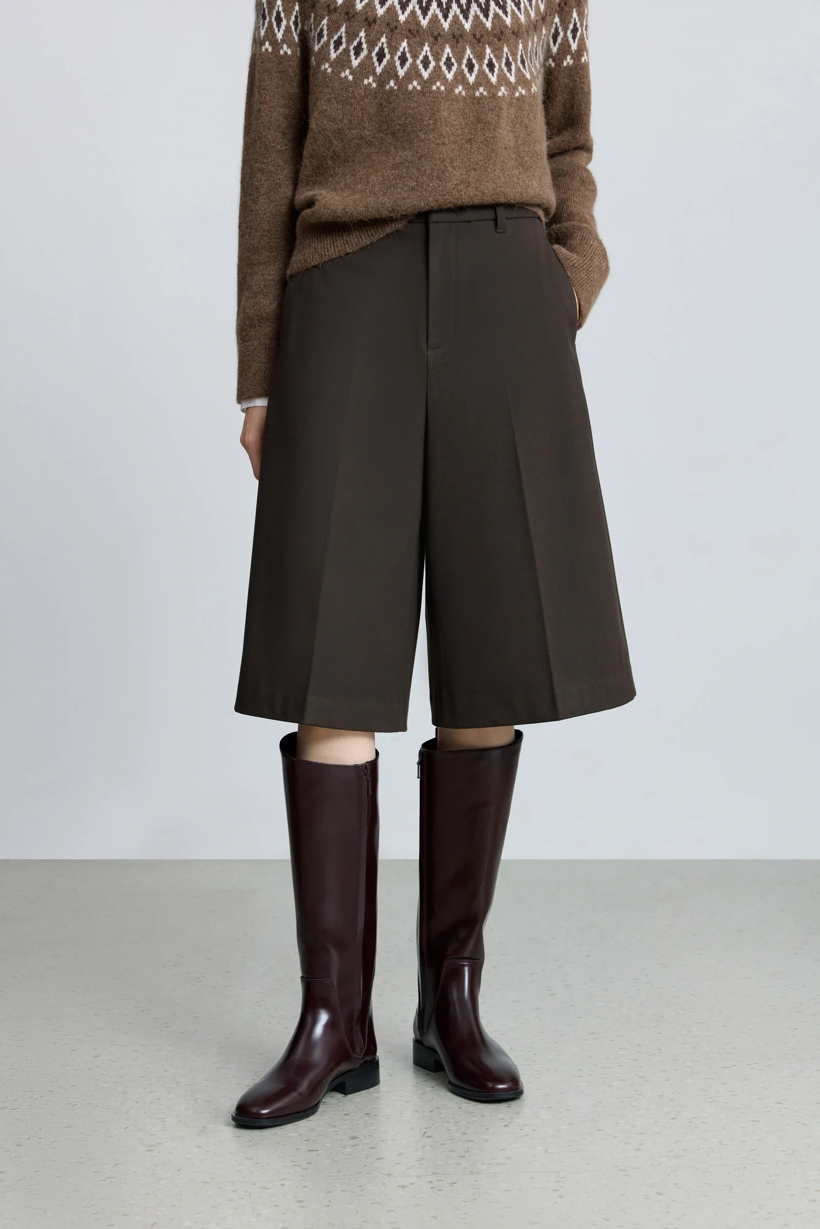 LILY Fleece-Lined A-Line Shorts - Image 10