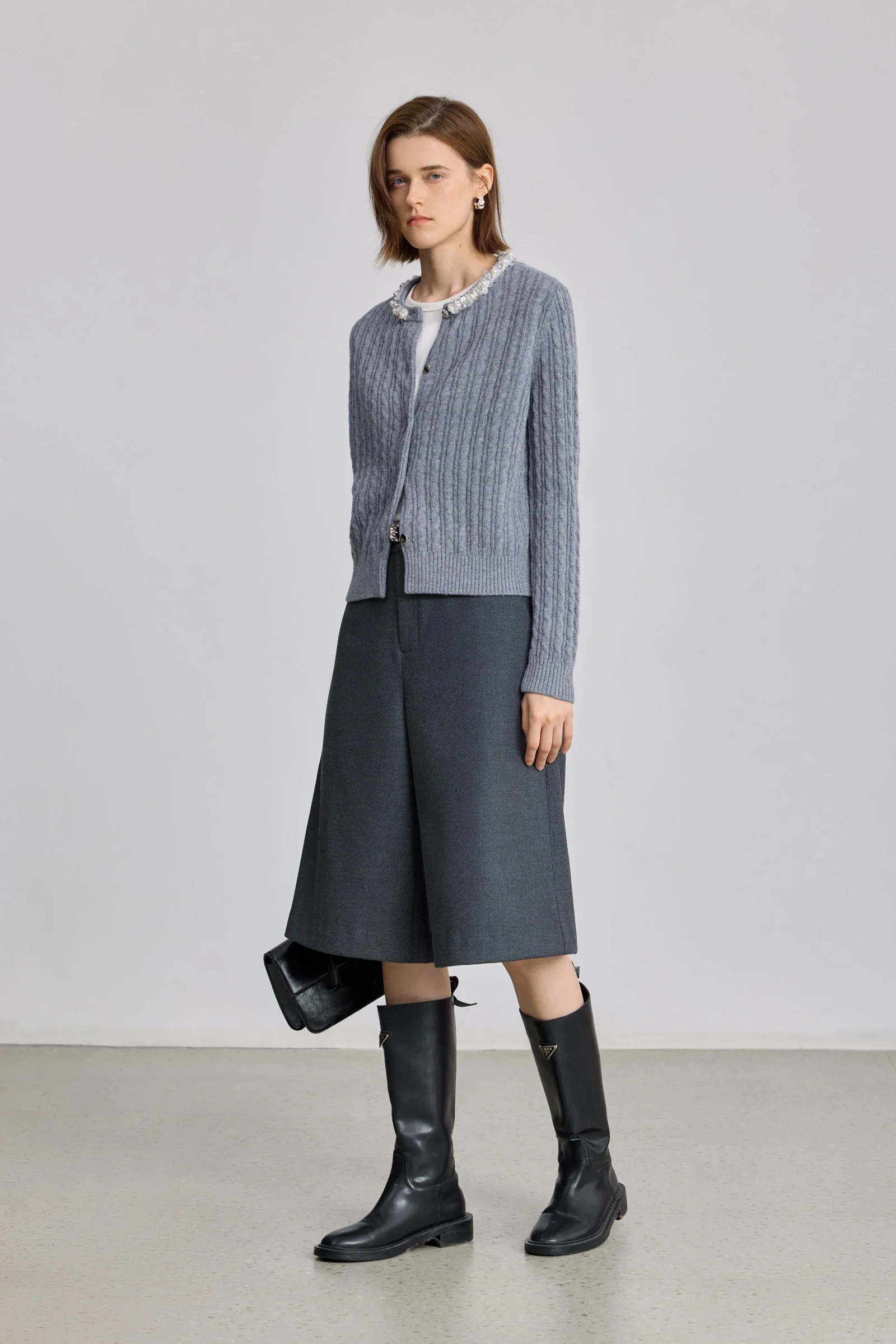 LILY Fleece-Lined A-Line Shorts - Image 4