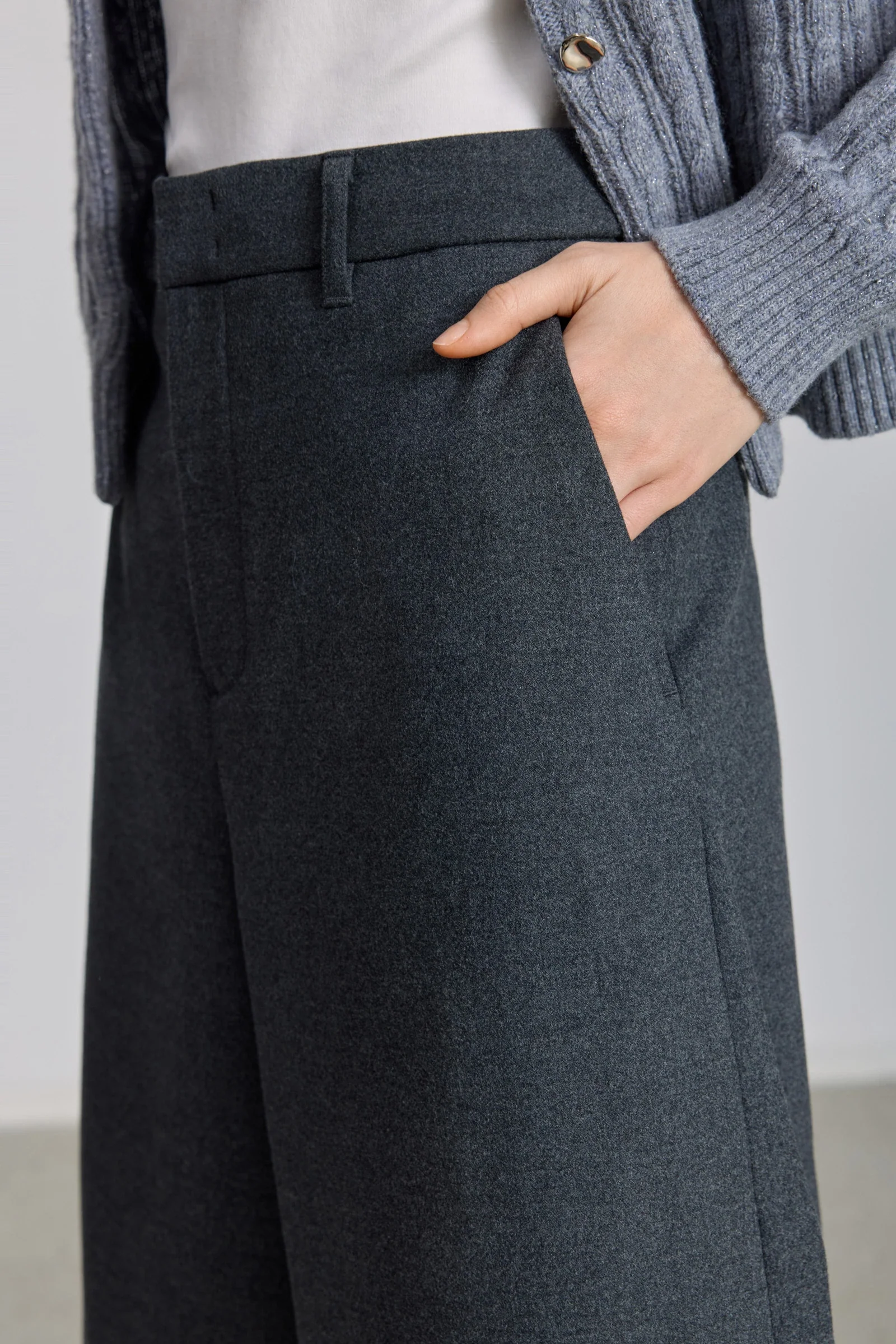 LILY Fleece-Lined A-Line Shorts - Image 7