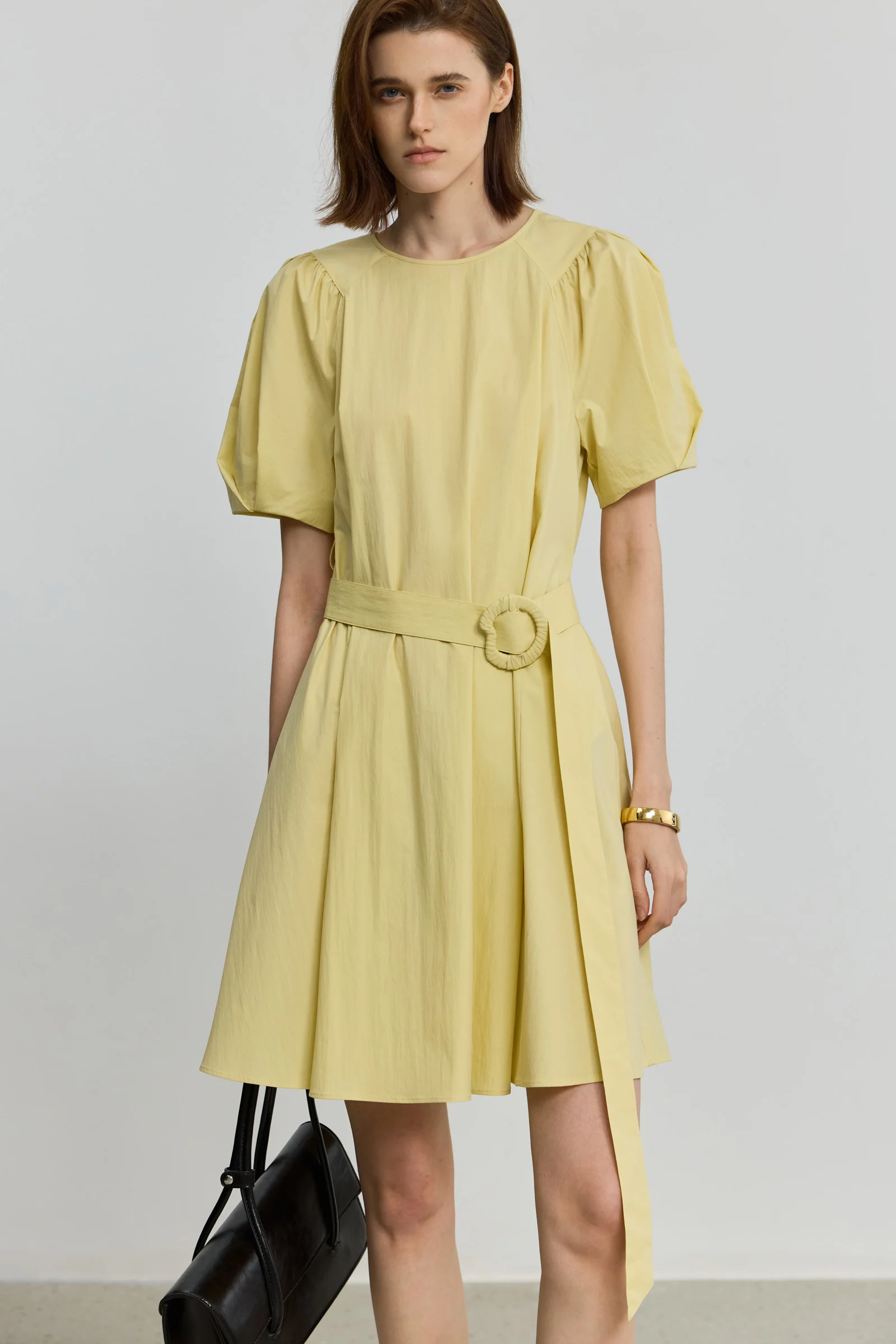 LILY French Casual Shirt Dress - Image 5