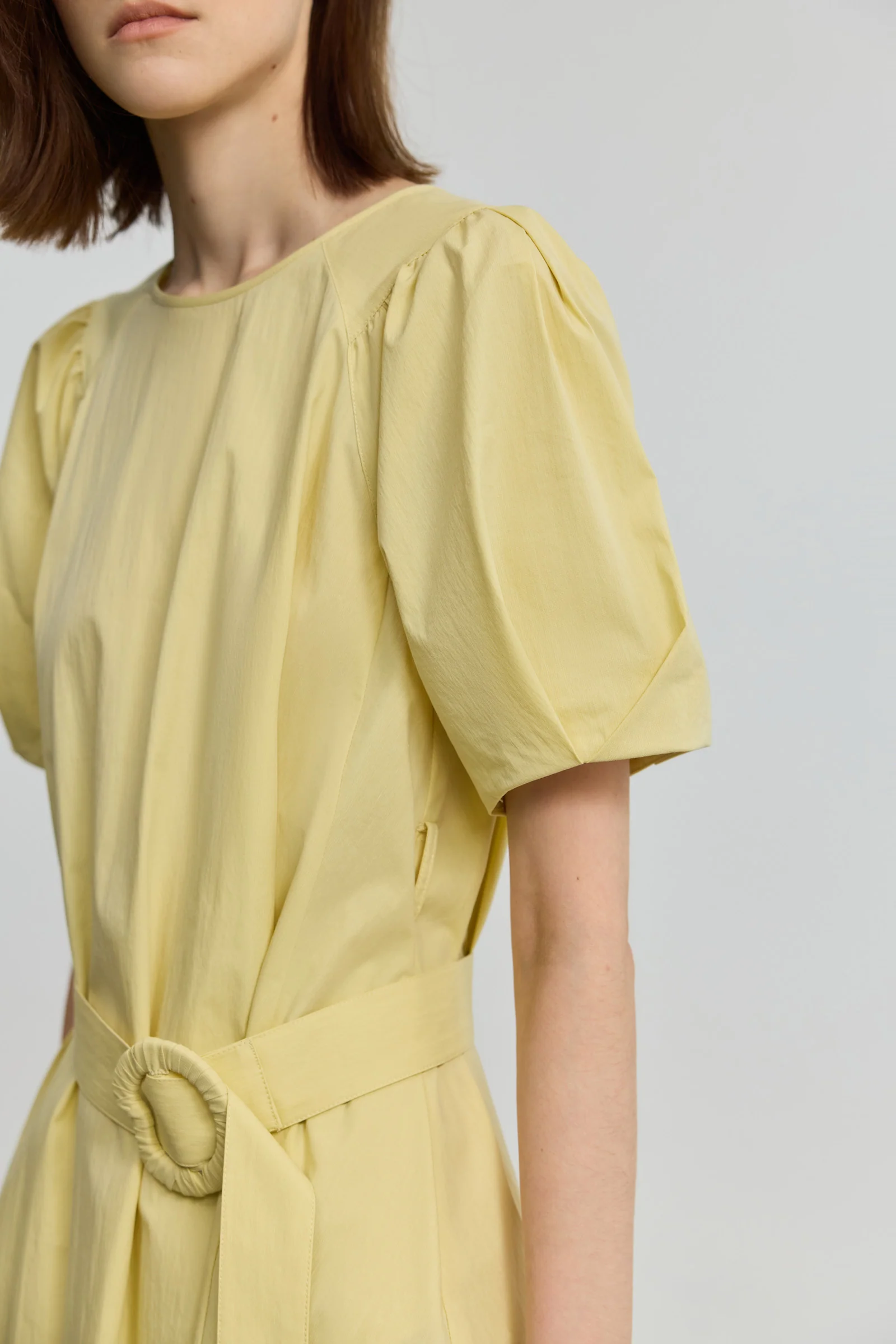 LILY French Casual Shirt Dress - Image 6