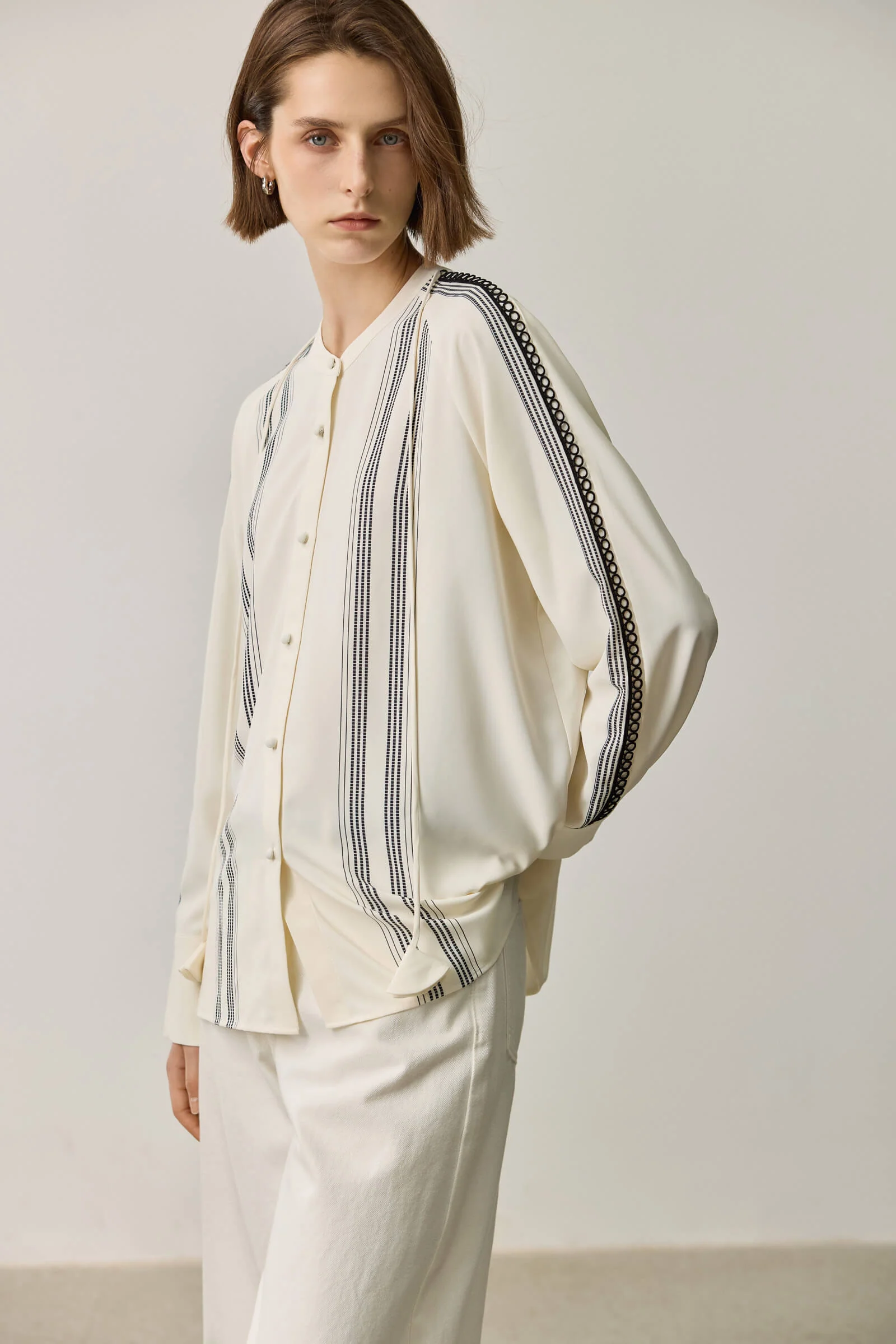 LILY French Holiday Lace Shirt - Image 5