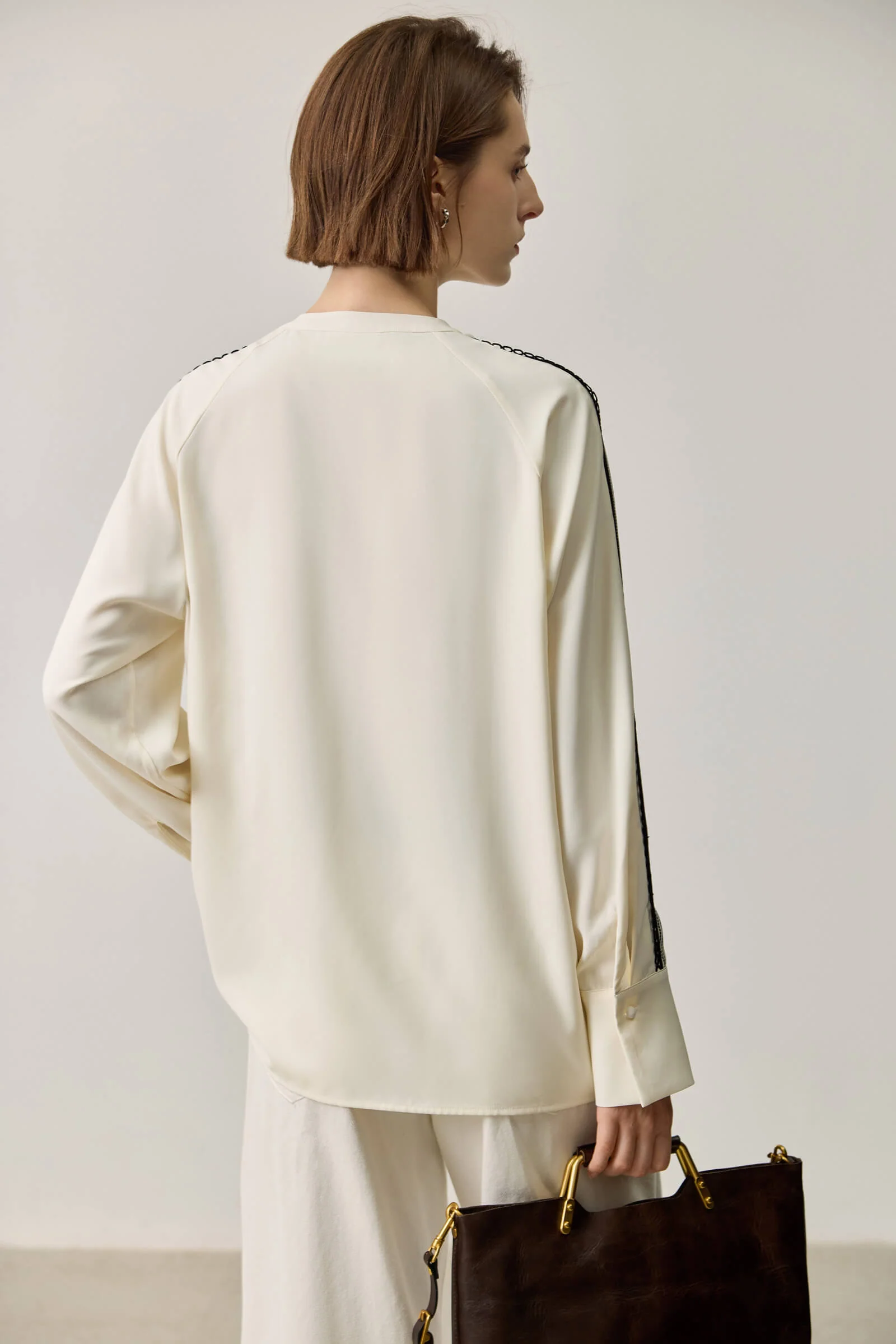 LILY French Holiday Lace Shirt - Image 6