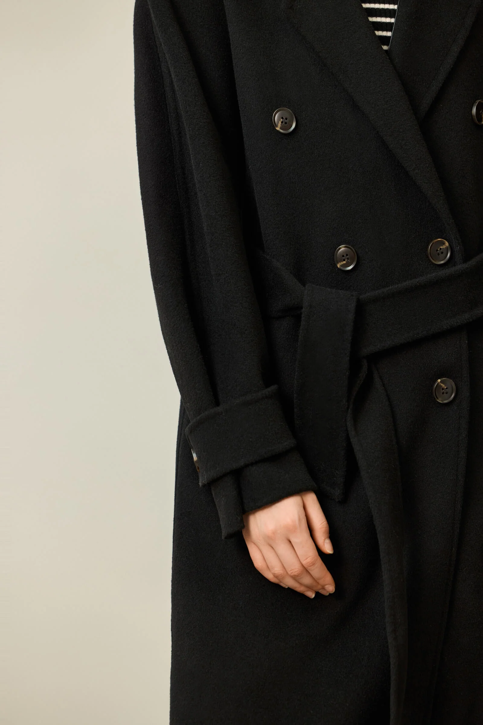 LILY Hepburn-Style Premium Double-Faced Wool Coat - Image 16