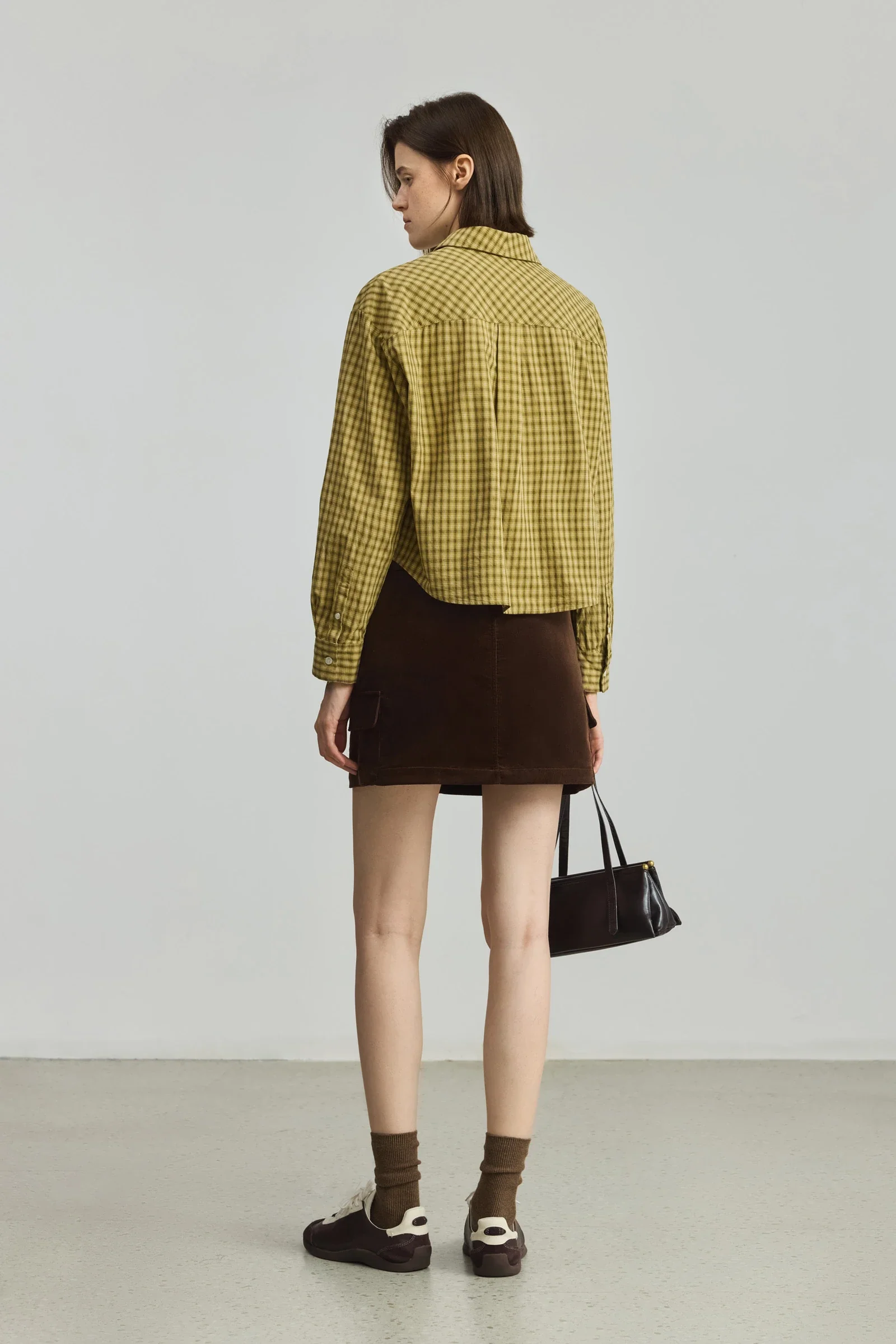 LILY Layered Stripe Shirt Jacket - Image 12