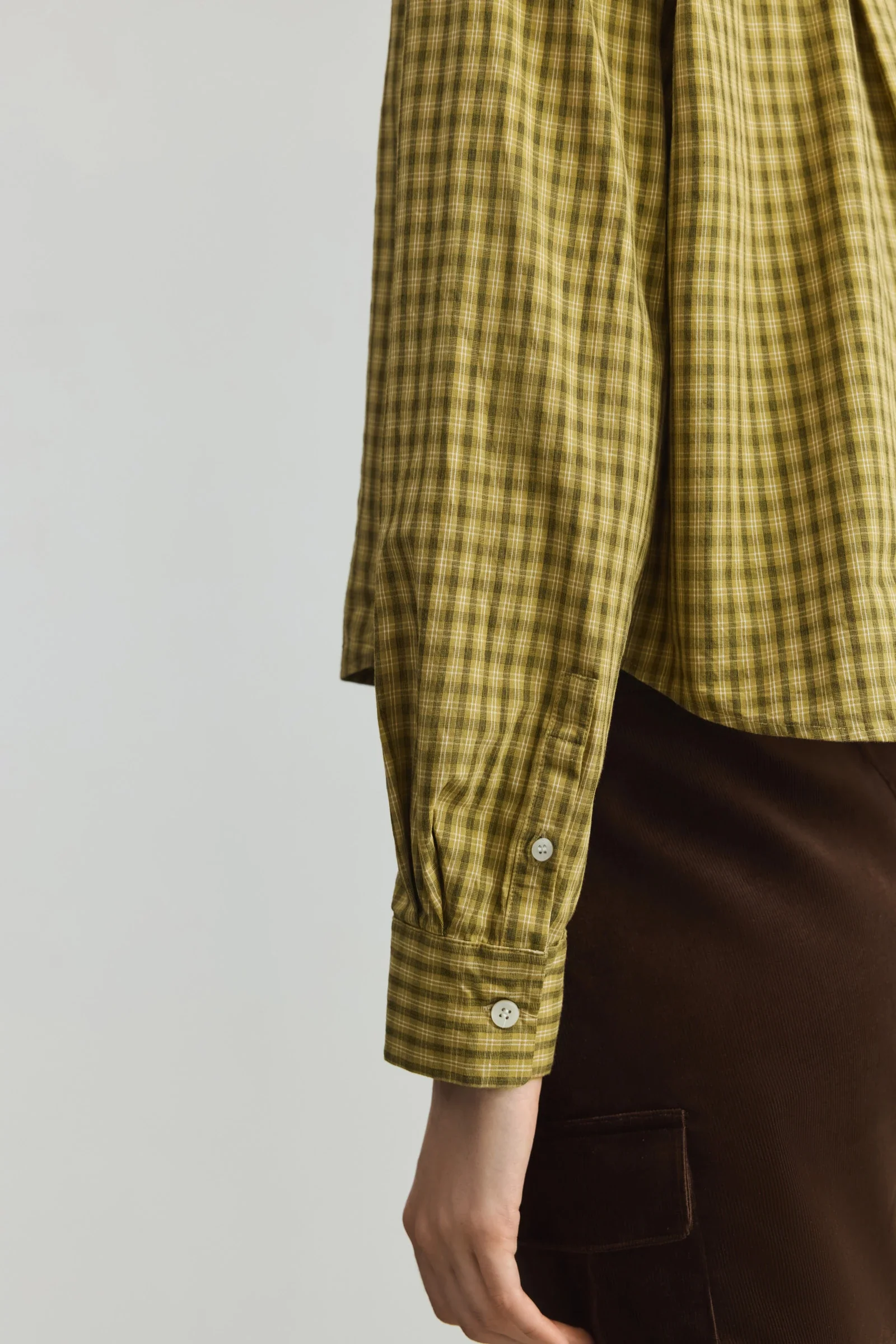 LILY Layered Stripe Shirt Jacket - Image 16