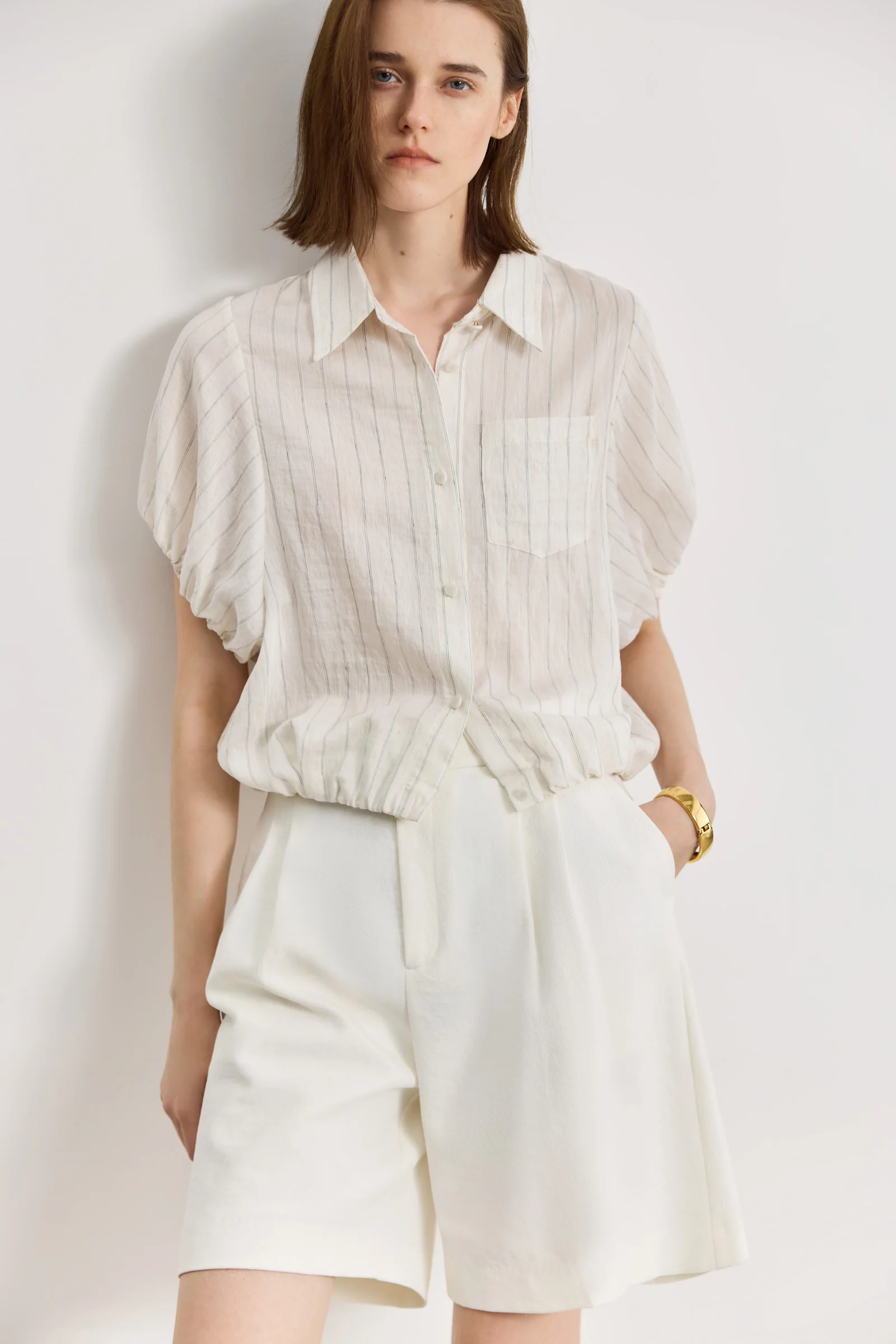 LILY Lightweight Linen Blend Shirt - Image 6