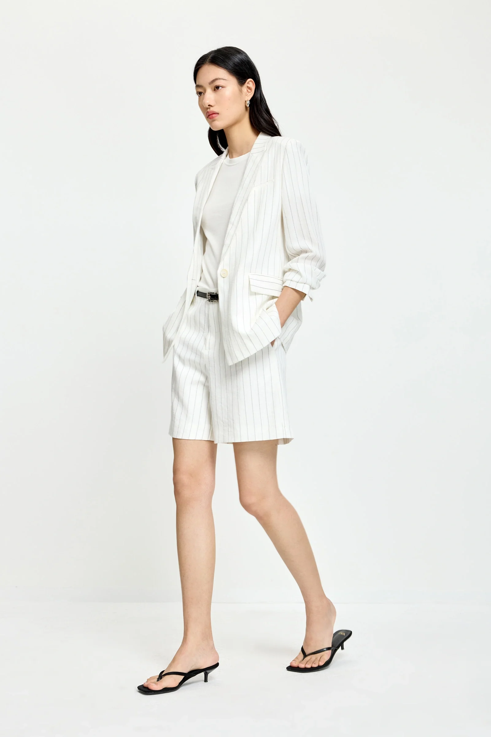 LILY Lyocell Blend Crewneck Knit Top - Image 3