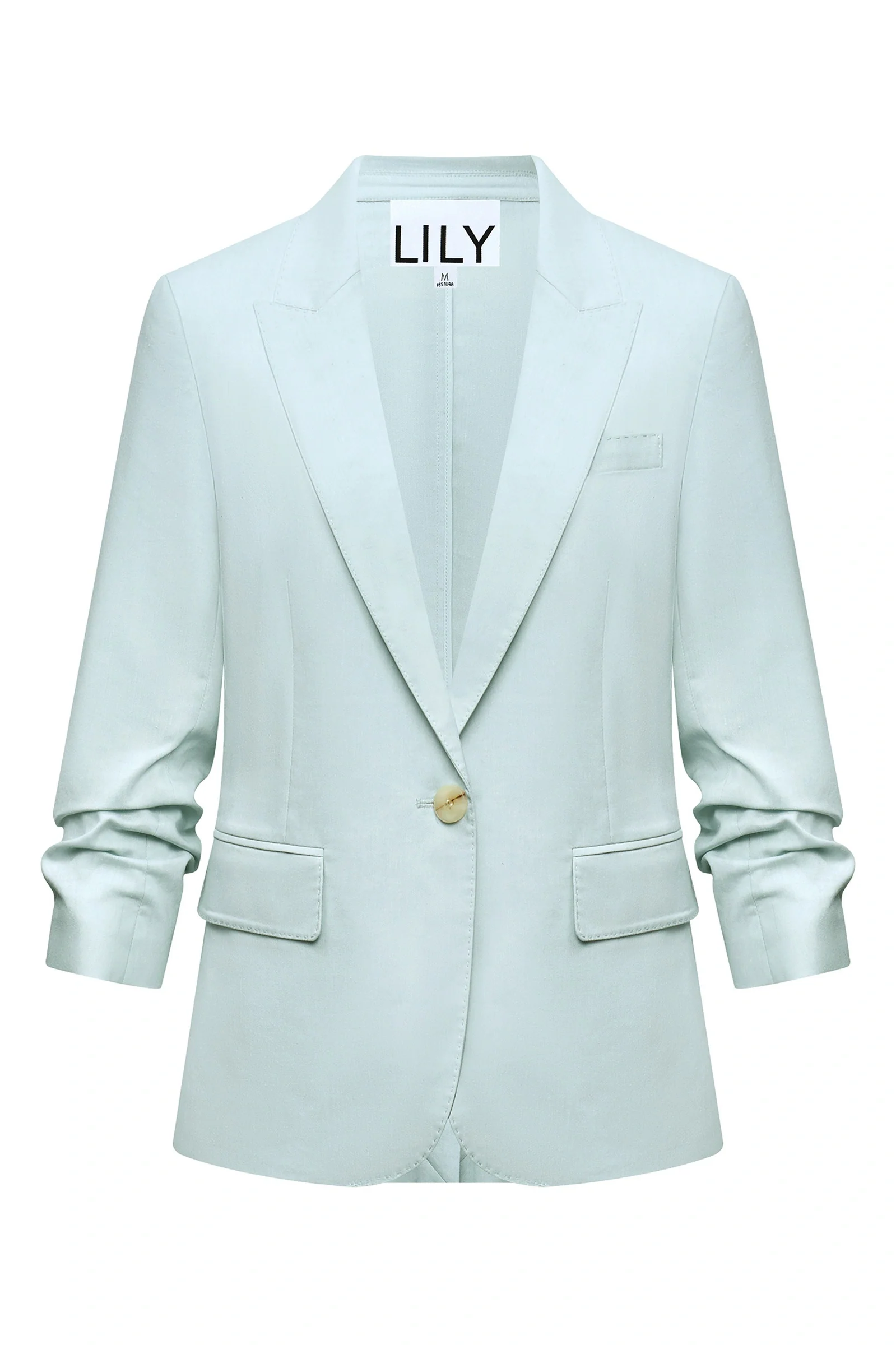 LILY Lyocell-Linen Belted Blazer - Image 16