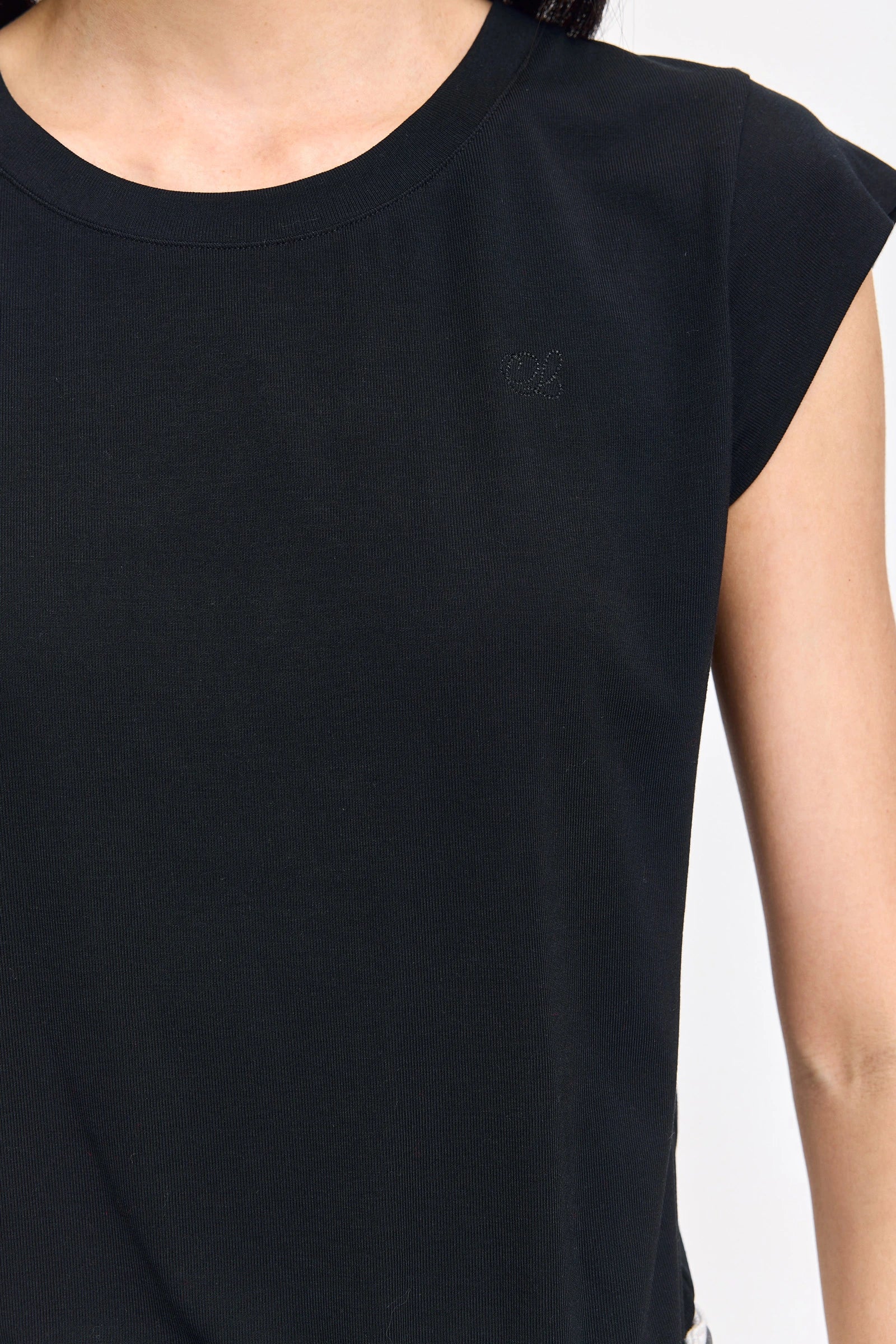 LILY Modal-Blend Puff-Sleeve Tee - Image 5