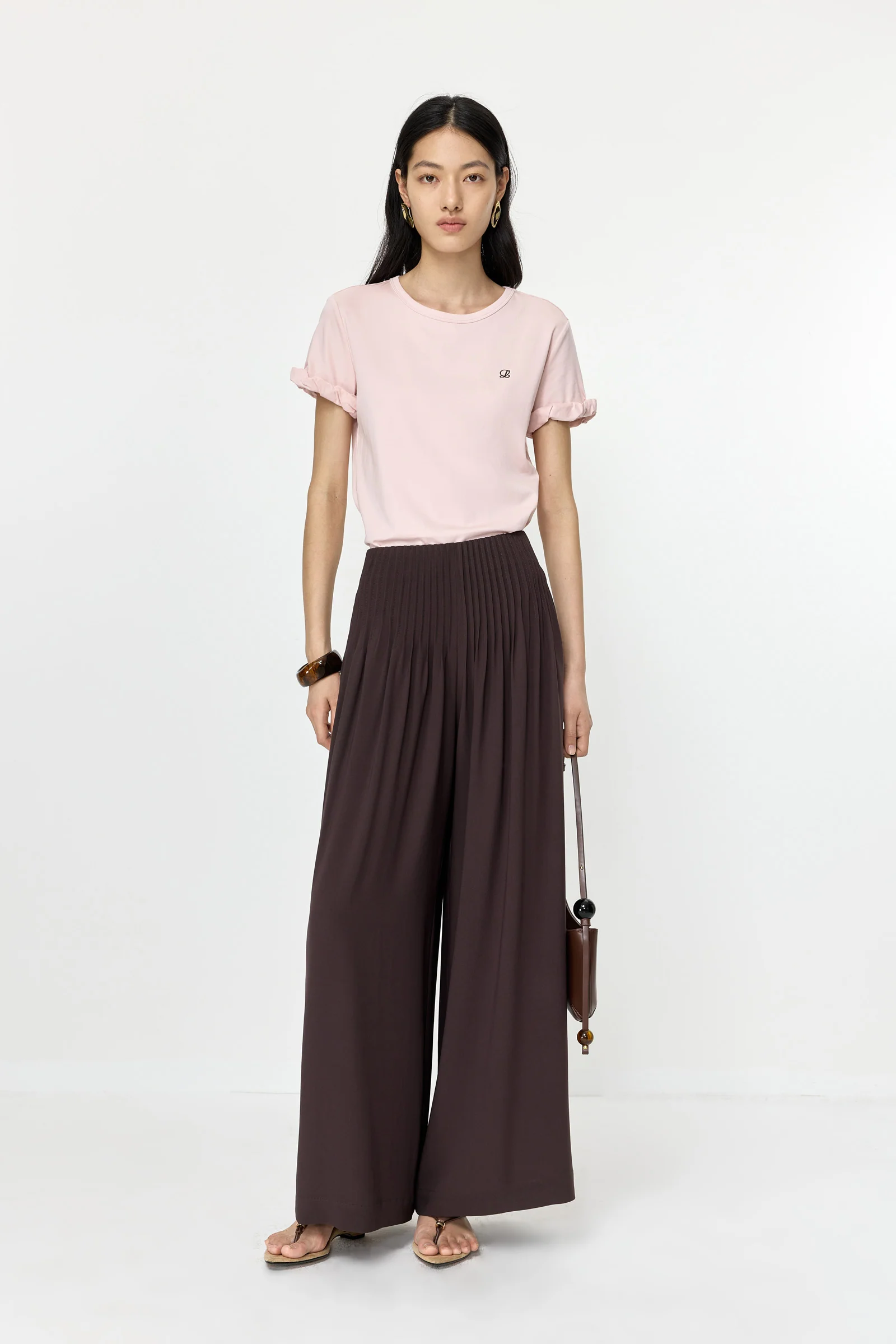LILY Modal-Cotton Structured Tee - Image 2