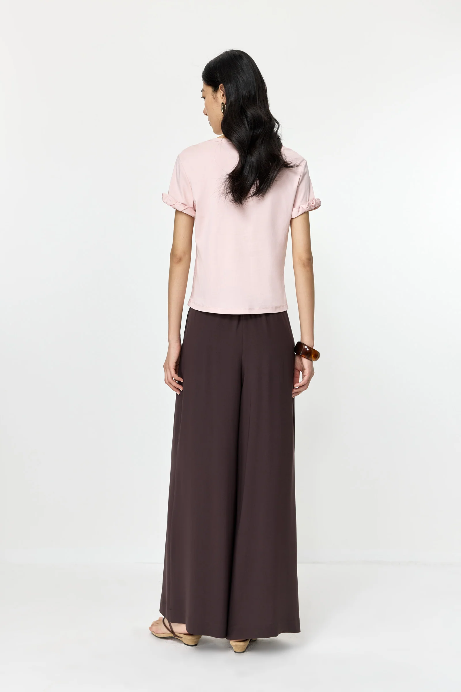 LILY Modal-Cotton Structured Tee - Image 4