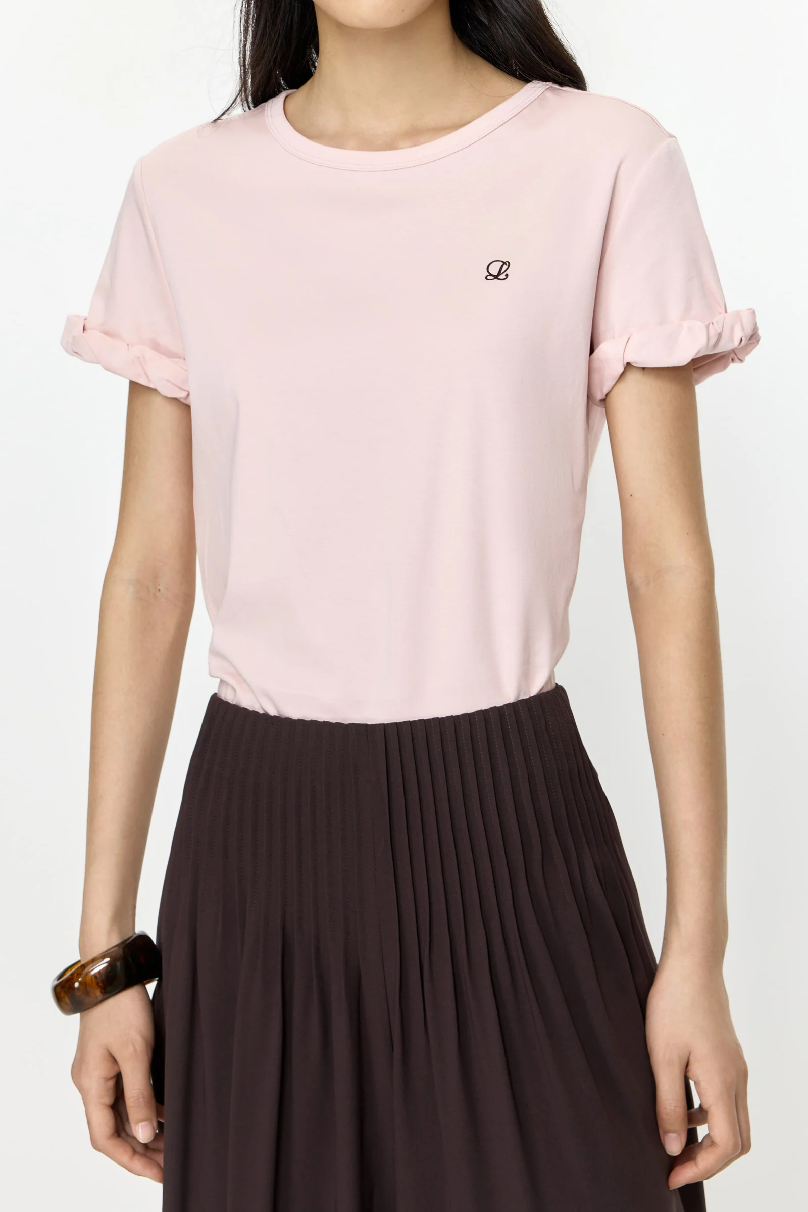 LILY Modal-Cotton Structured Tee - Image 6
