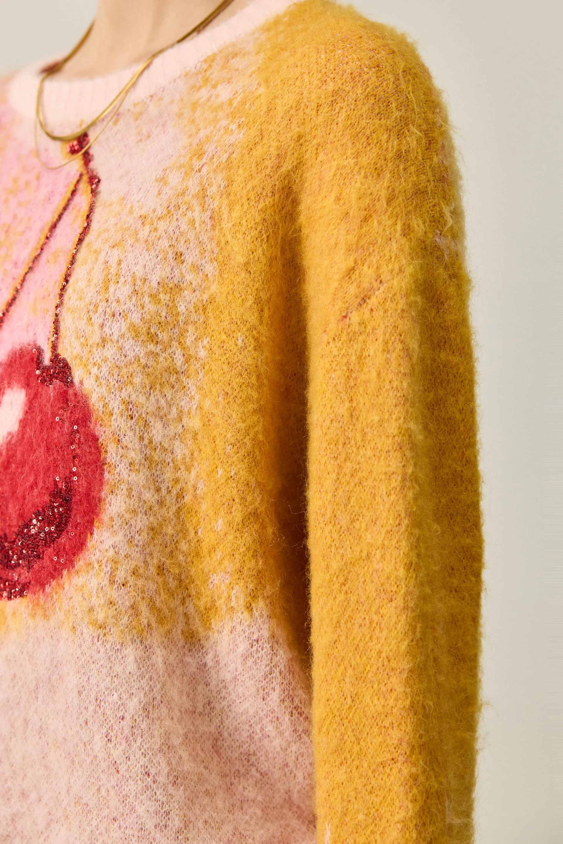 LILY Mohair-Wool Blend Cozy Sweater - Image 7