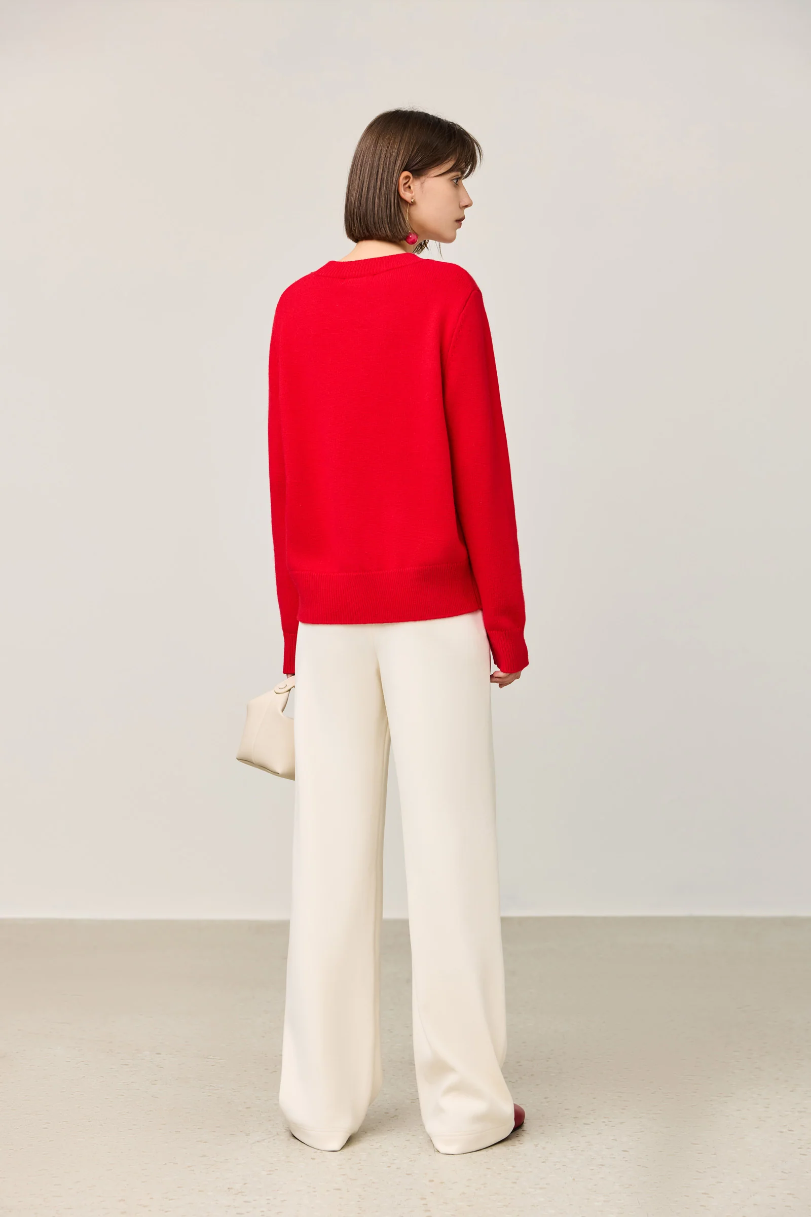 LILY New Year Wool Crewneck Sweater - Image 4