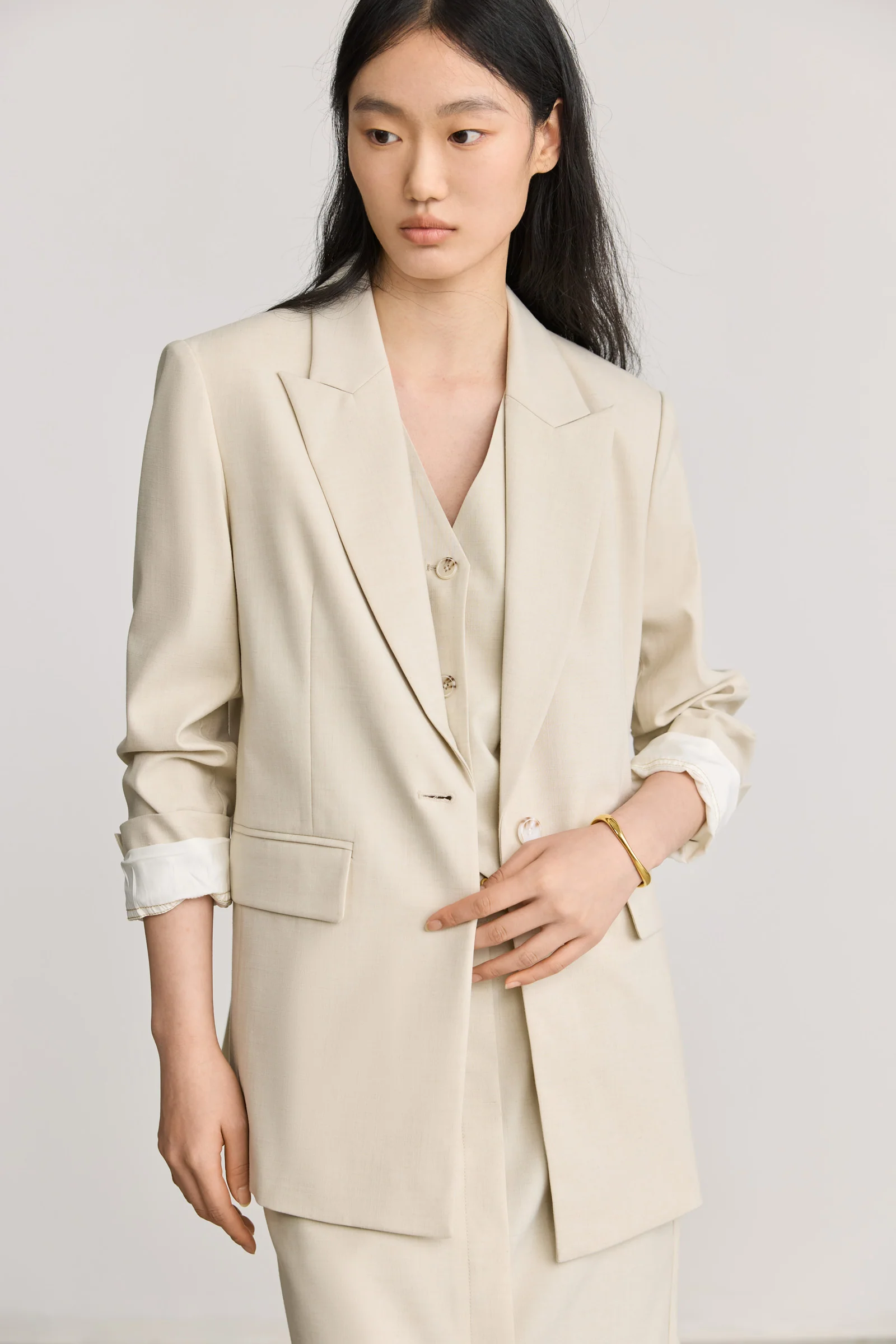 LILY Old Money Luxe Office Blazer - Image 13