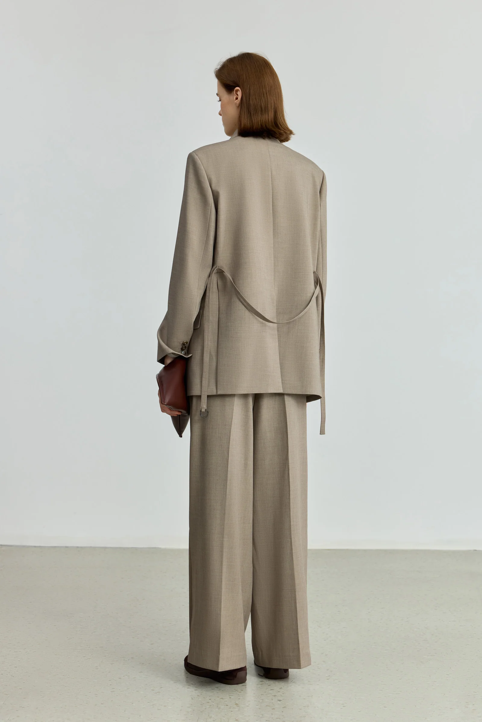 LILY Old Money Peak Lapel Blazer - Image 4