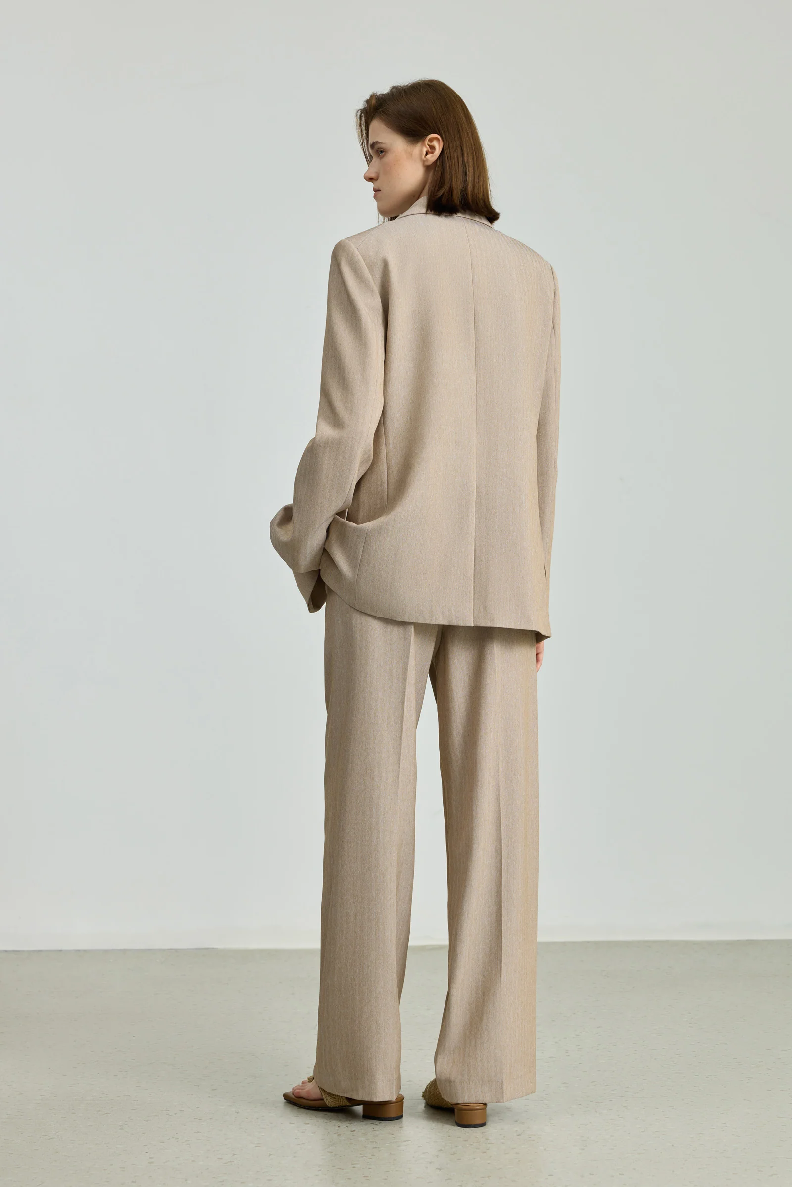 LILY Old Money Style Peak-Lapel Blazer - Image 4