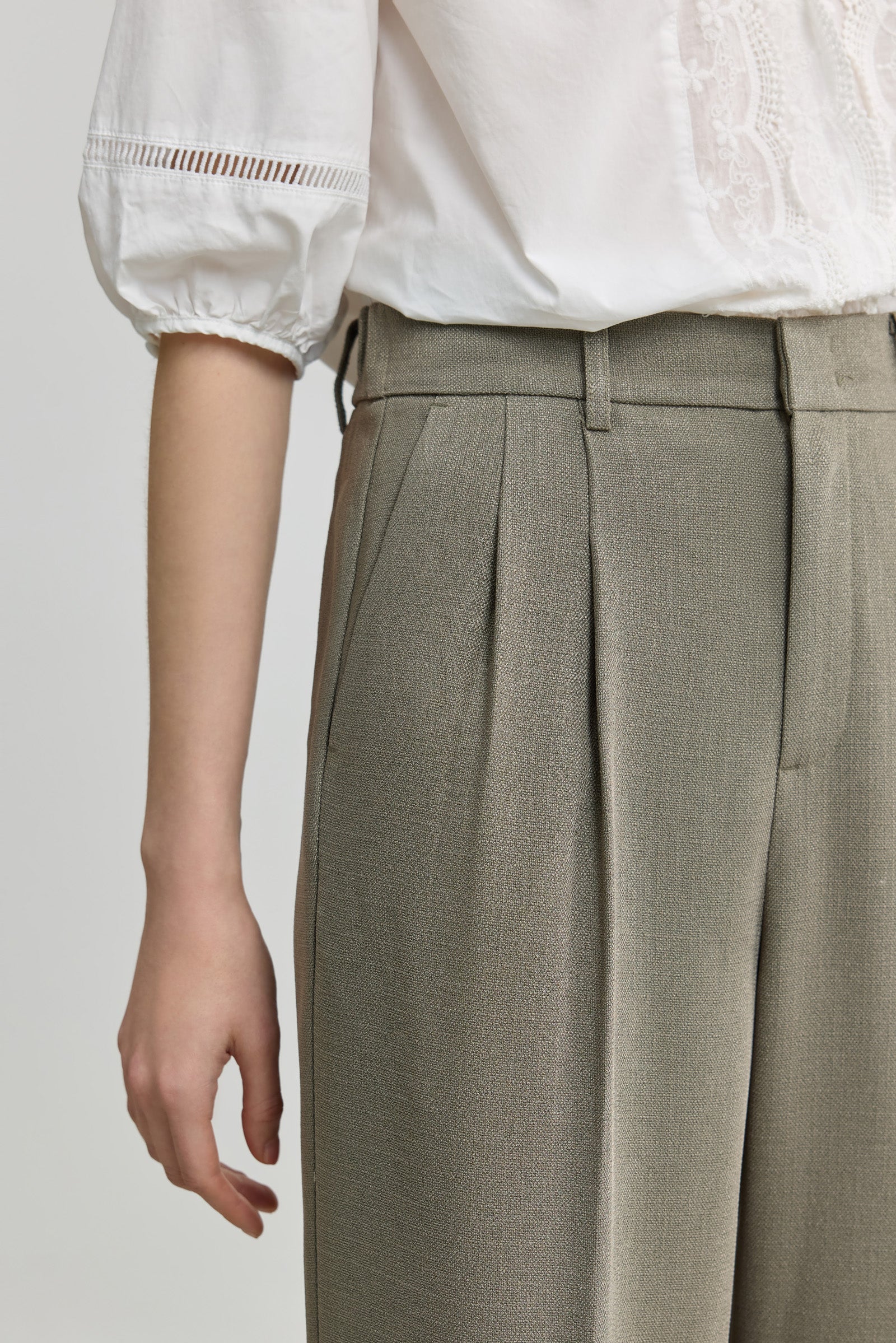 LILY Old Money Style Straight-Leg Casual Pants - Image 5