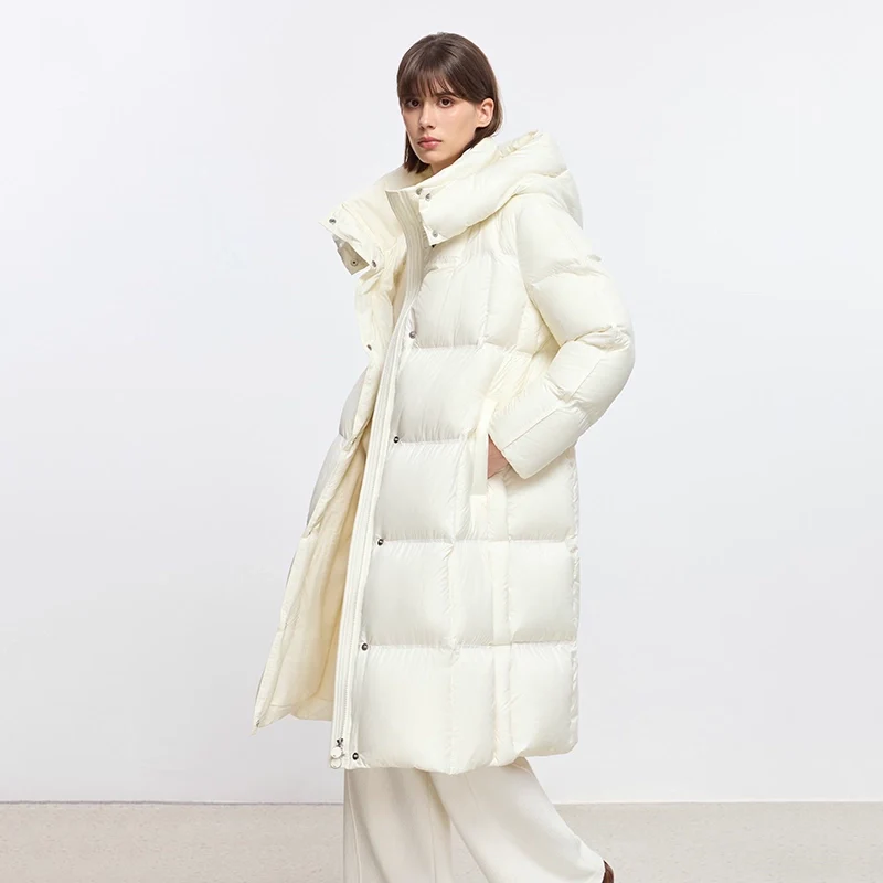LILY Platinum Goose Down Puffer Coat - Image 20
