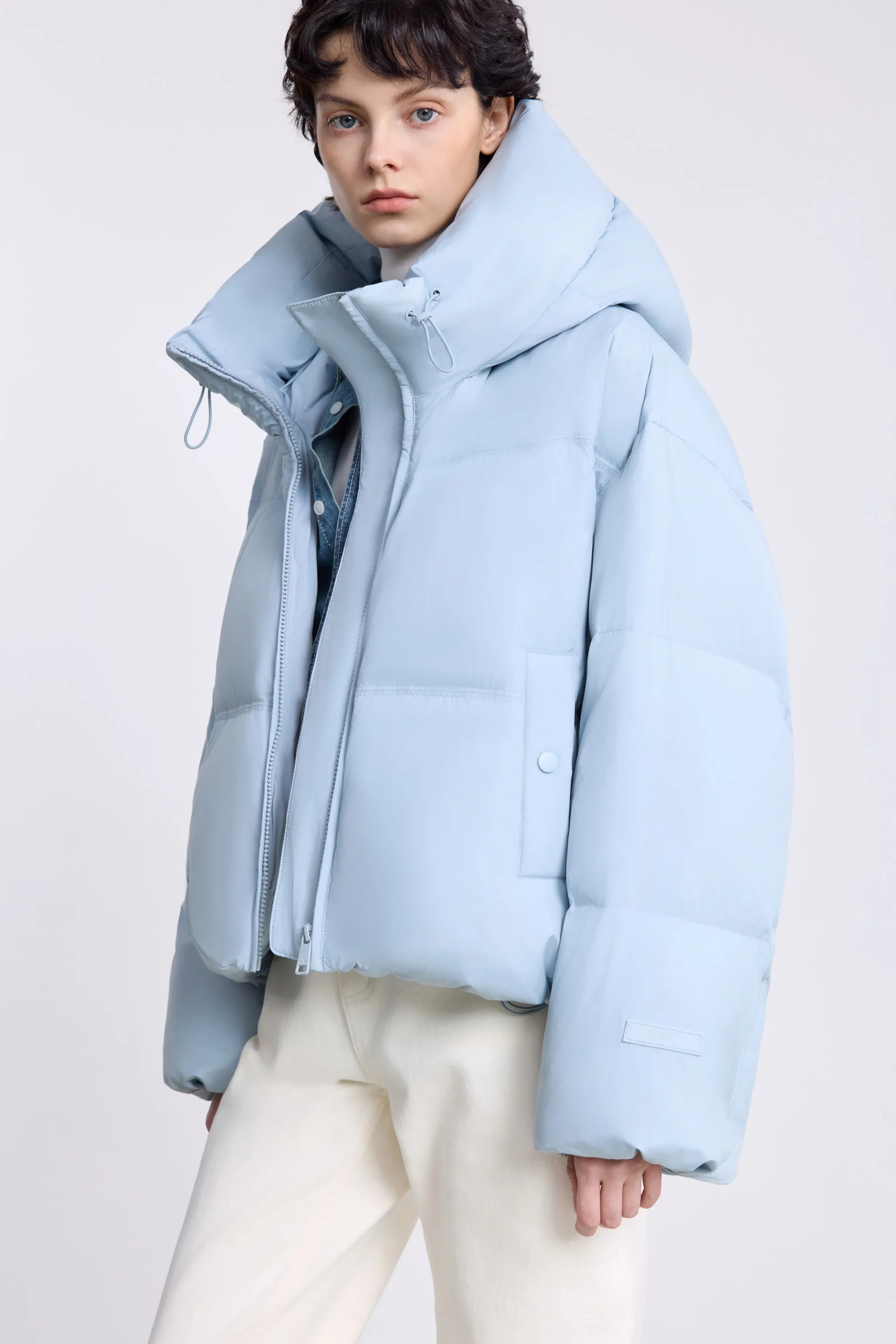 LILY Platinum Goose Down Puffer Jacket - Image 11
