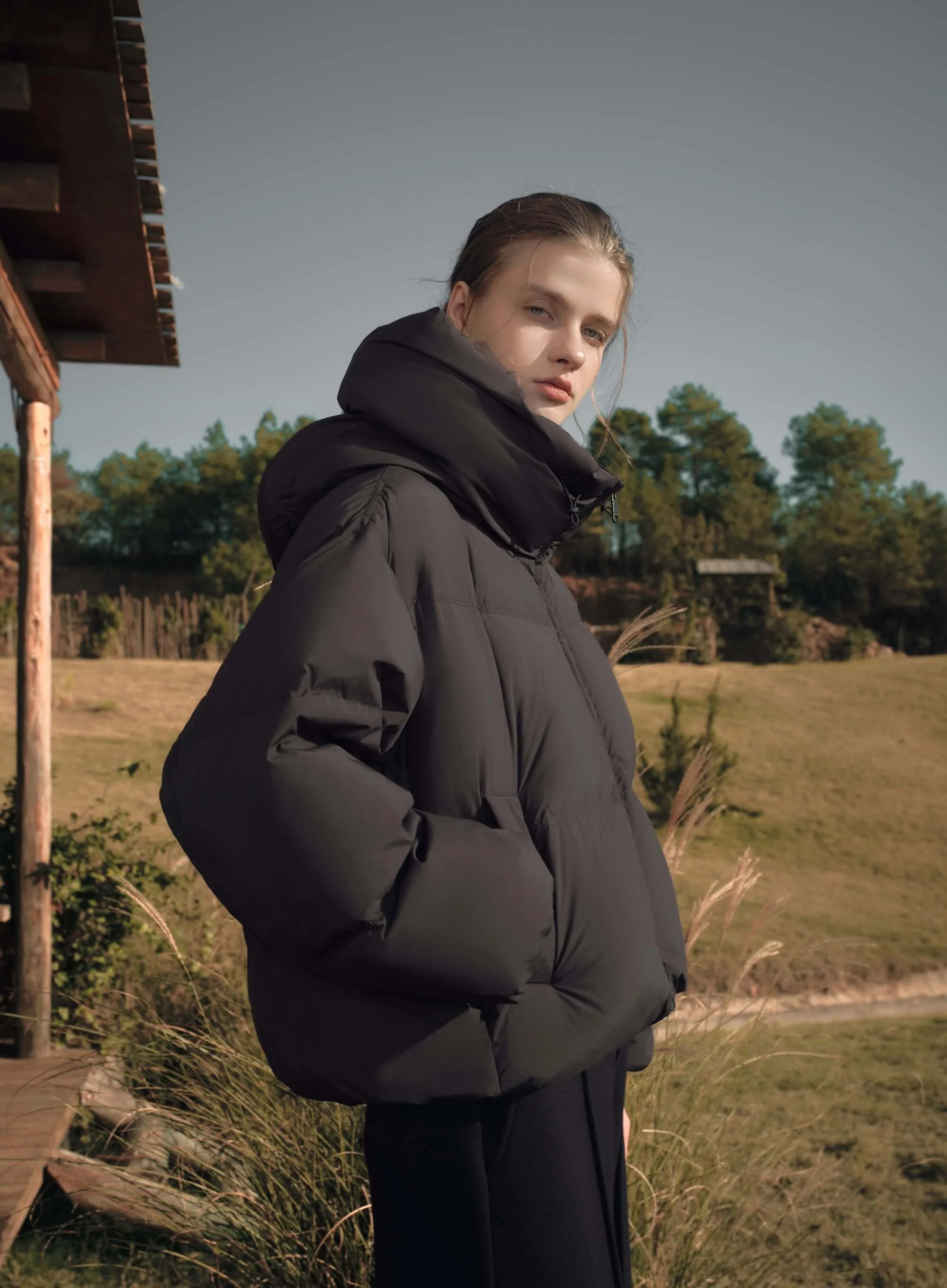 LILY Platinum Goose Down Puffer Jacket - Image 14