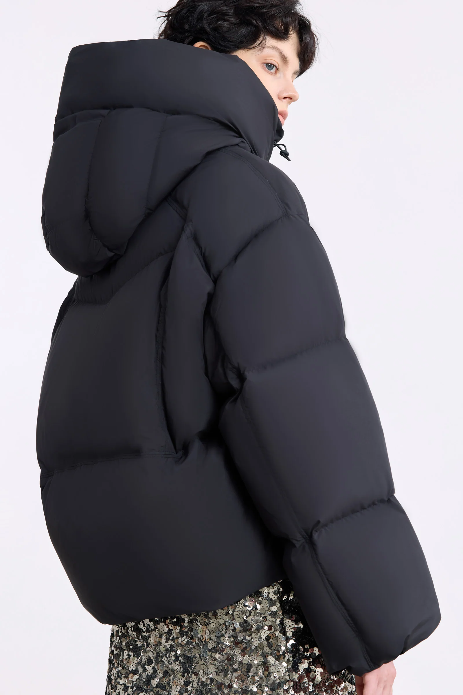 LILY Platinum Goose Down Puffer Jacket - Image 24