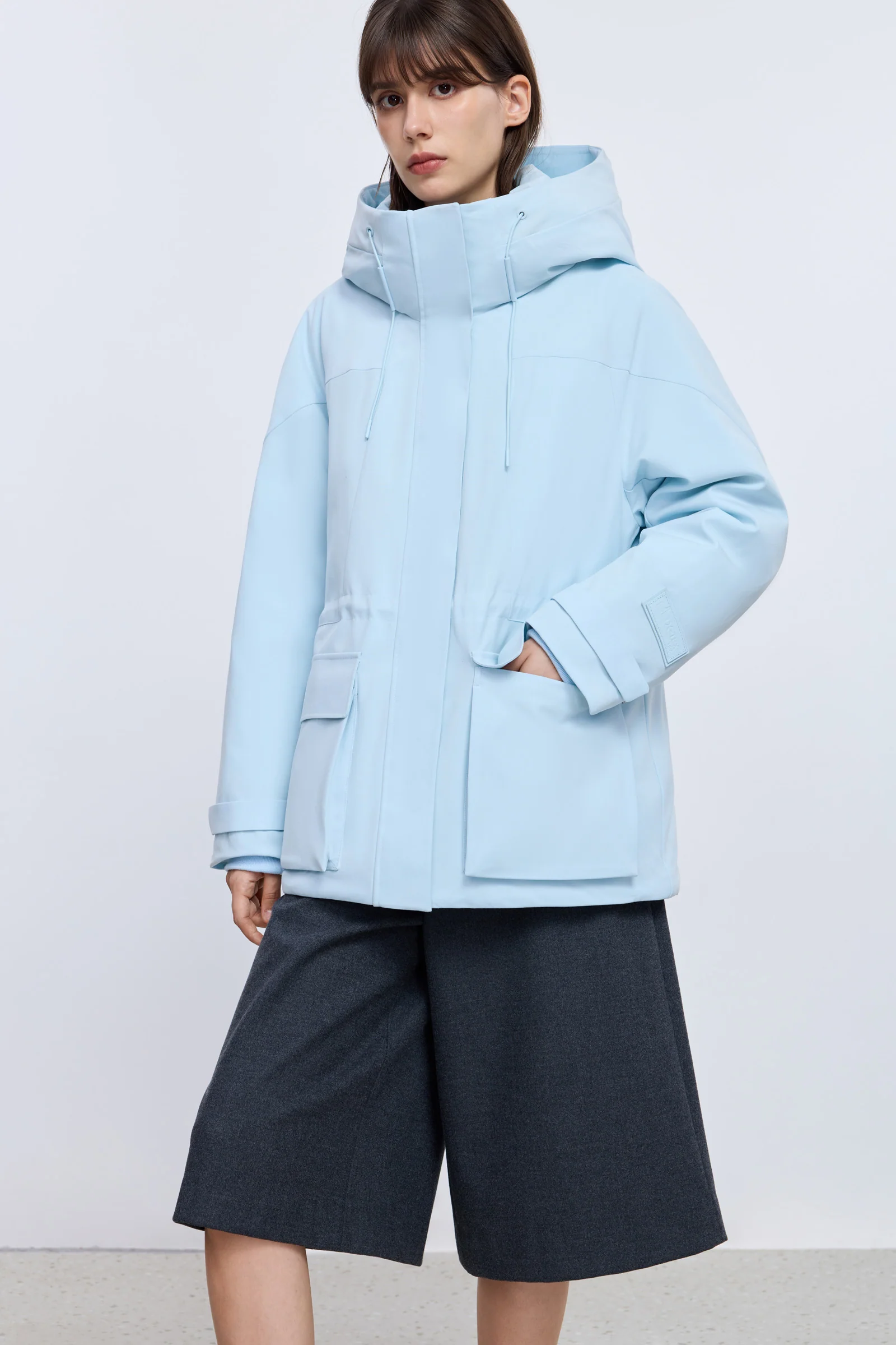 LILY Platinum Wool-Shell Goose Down Coat - Image 22