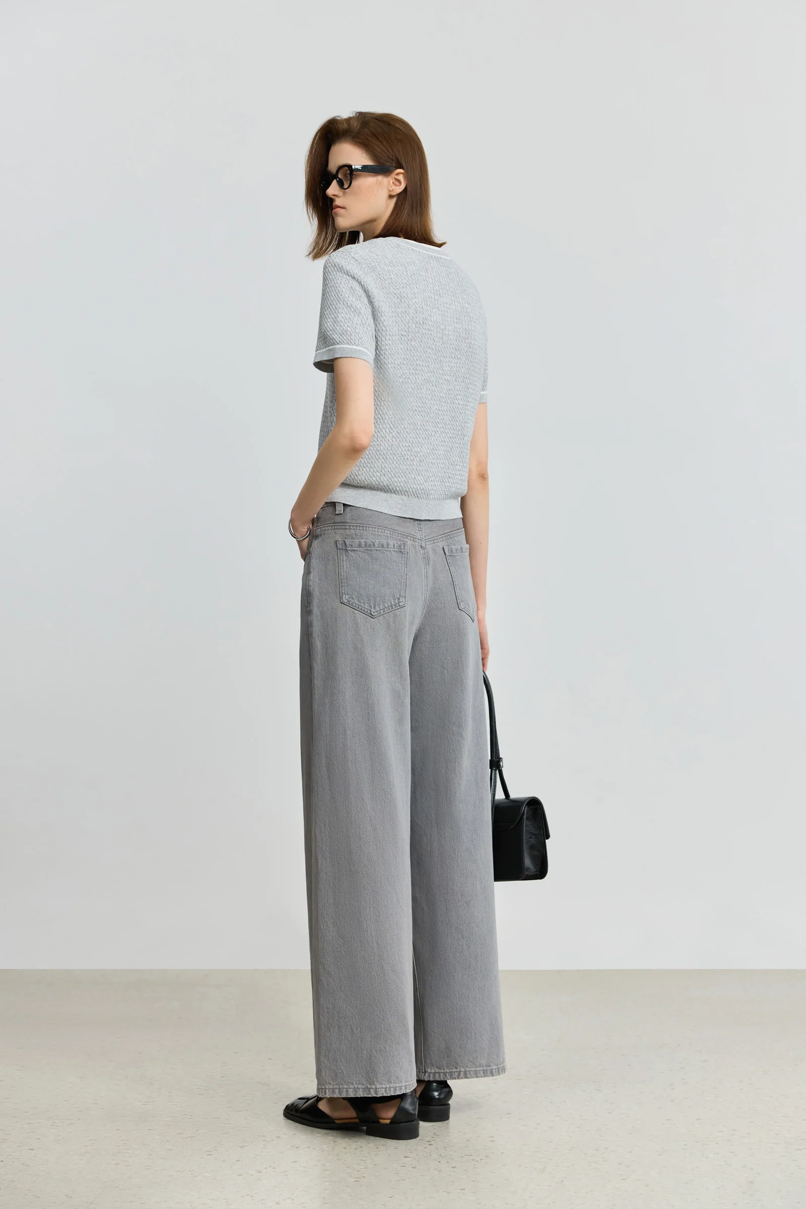 LILY Preppy Casual Short-Sleeve Knit Top - Image 5