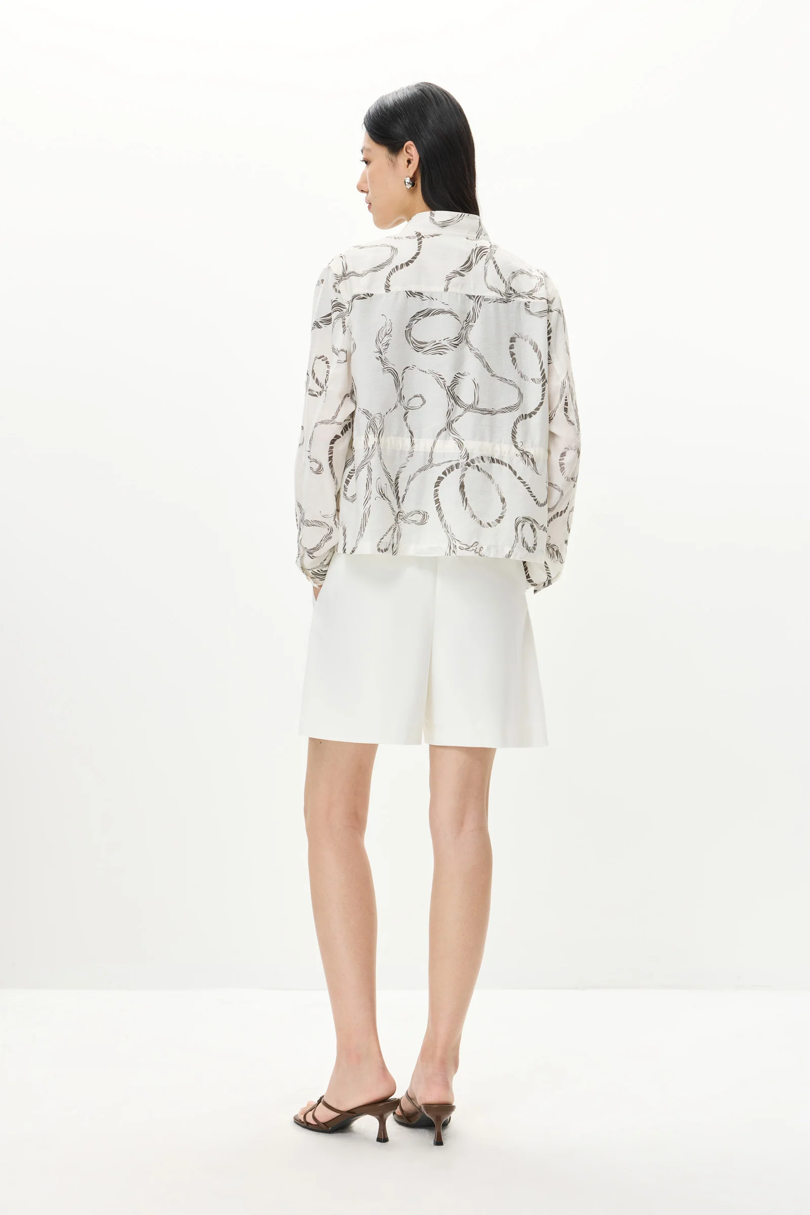 LILY Printed Lightweight Jacket - Image 4
