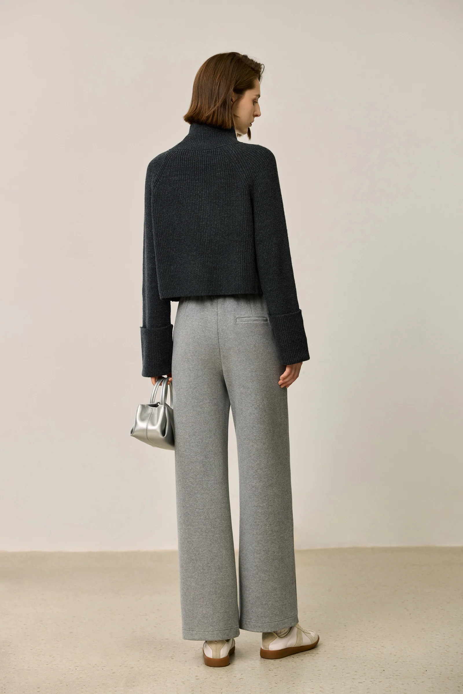 LILY Relaxed Drawstring Wide Leg Pants - Image 10
