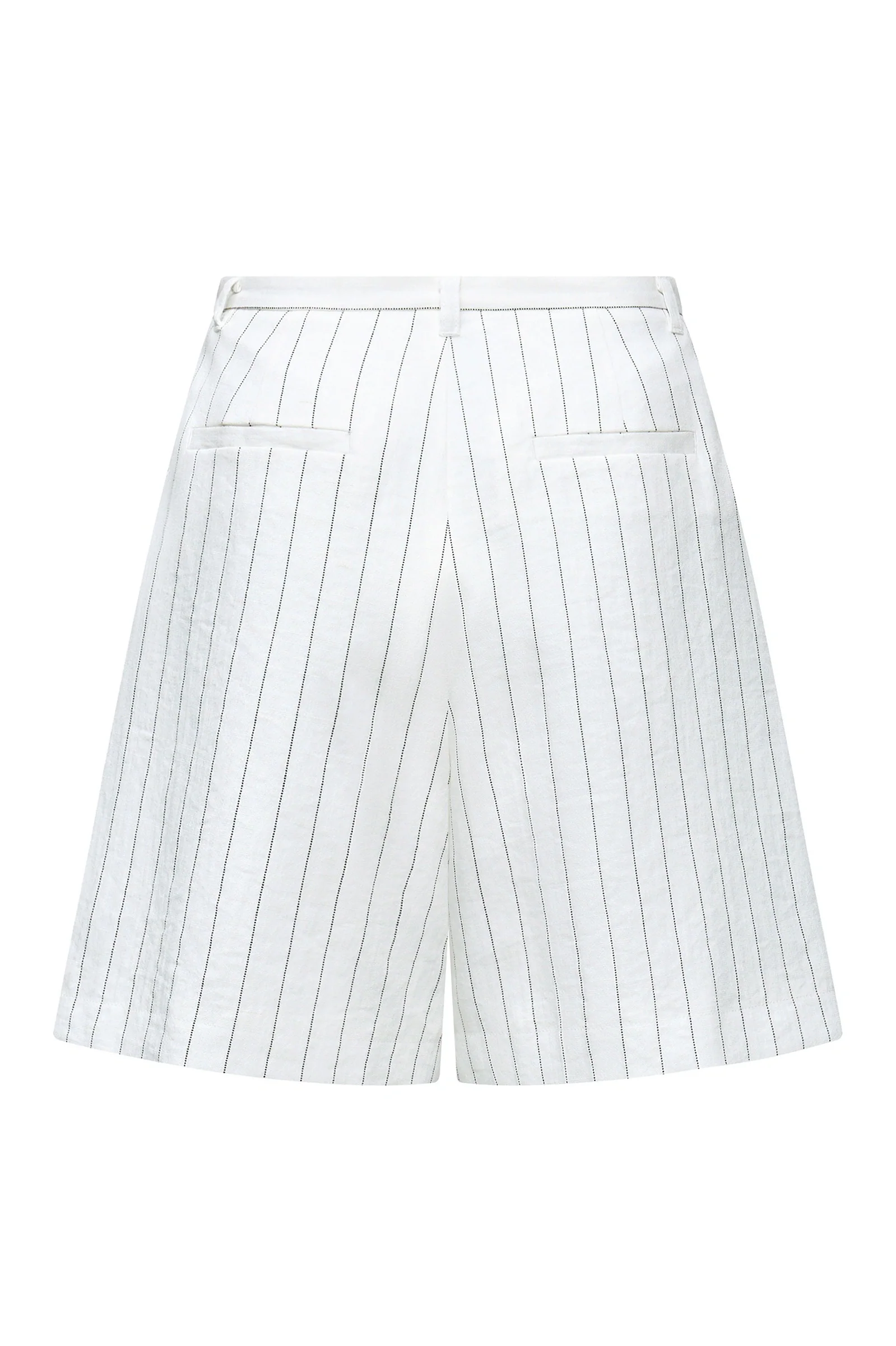 LILY Relaxed Stripe Straight-Leg Shorts - Image 19