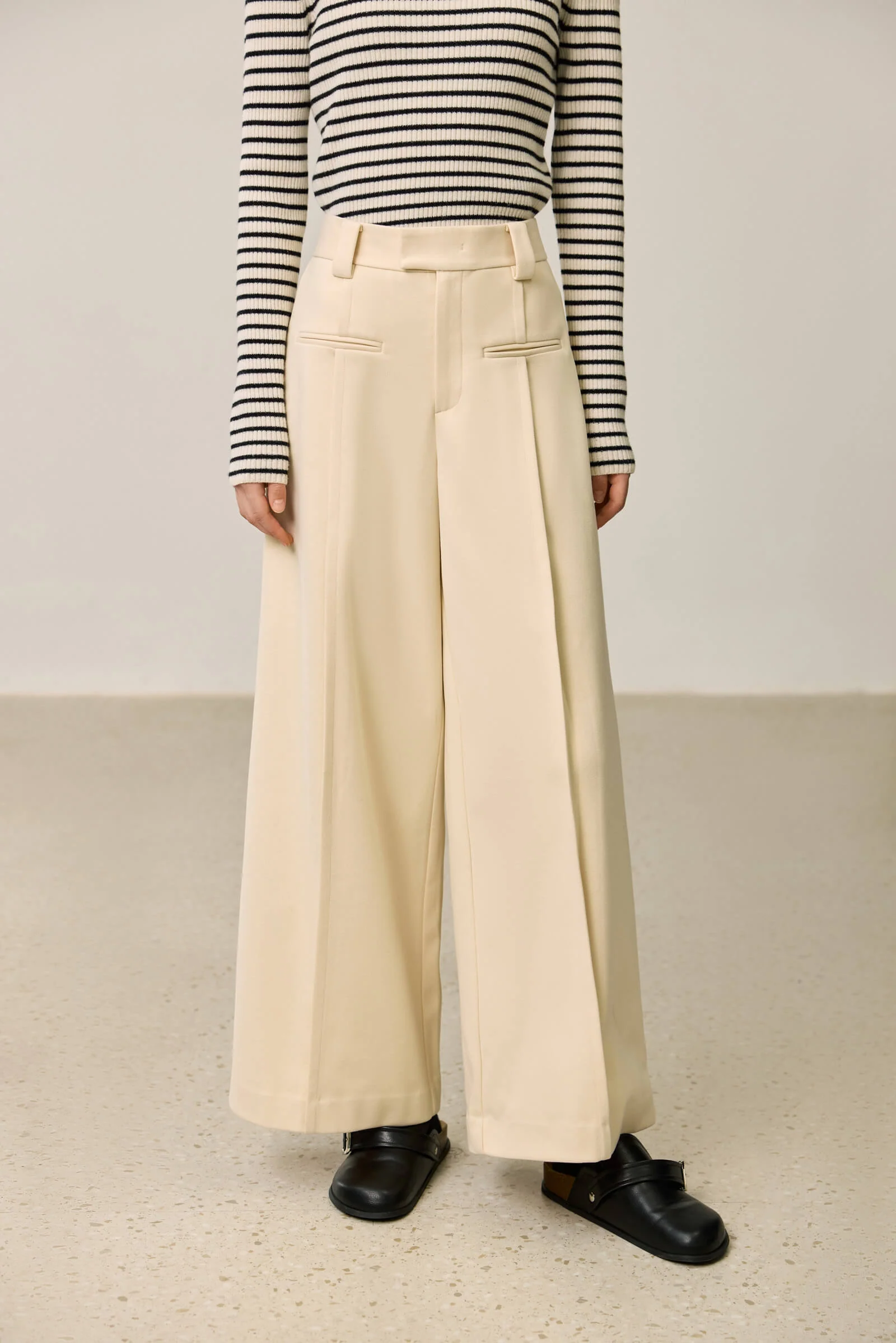 LILY Retro Loose-Fit Wide-Leg Pants - Image 11