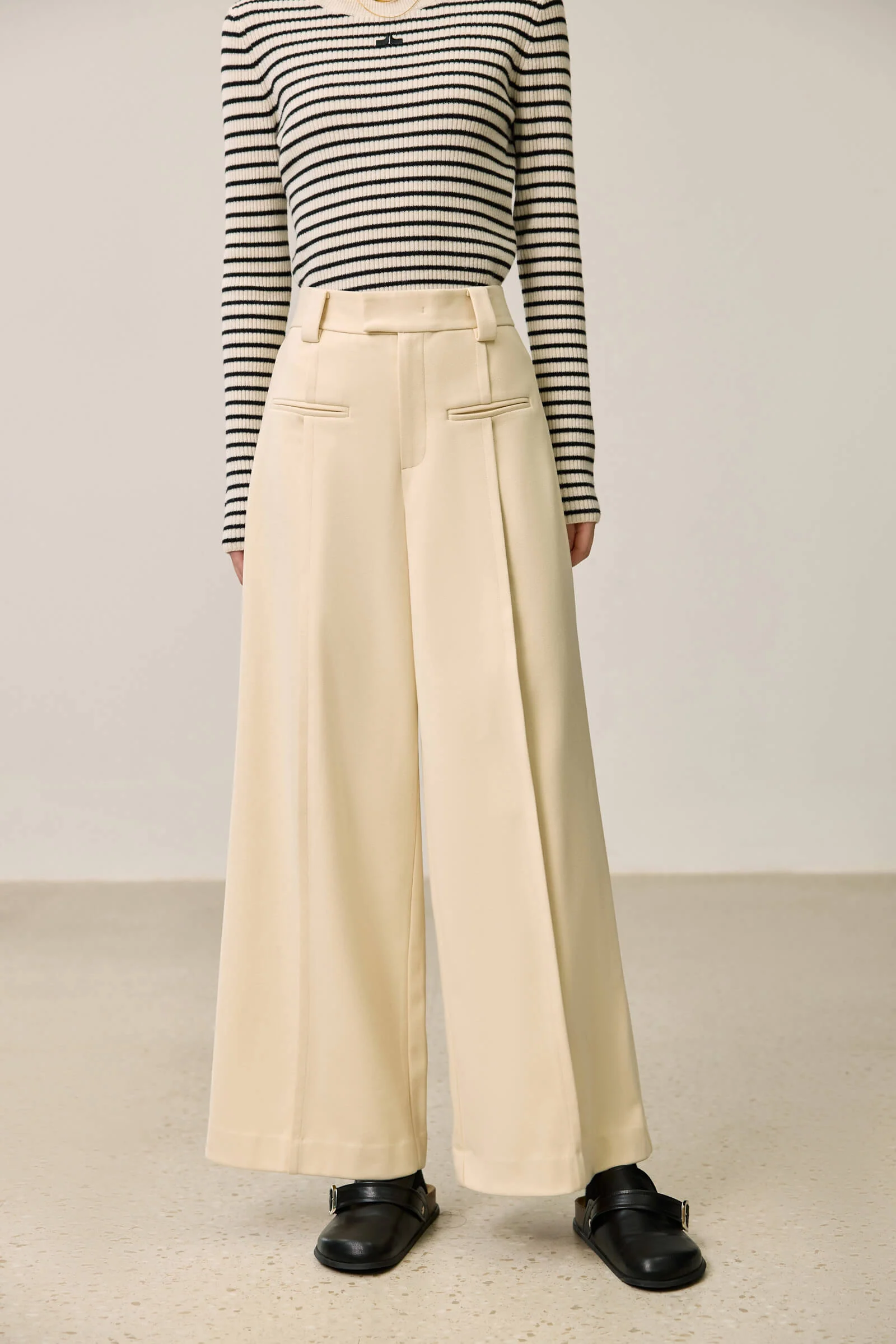 LILY Retro Loose-Fit Wide-Leg Pants - Image 7