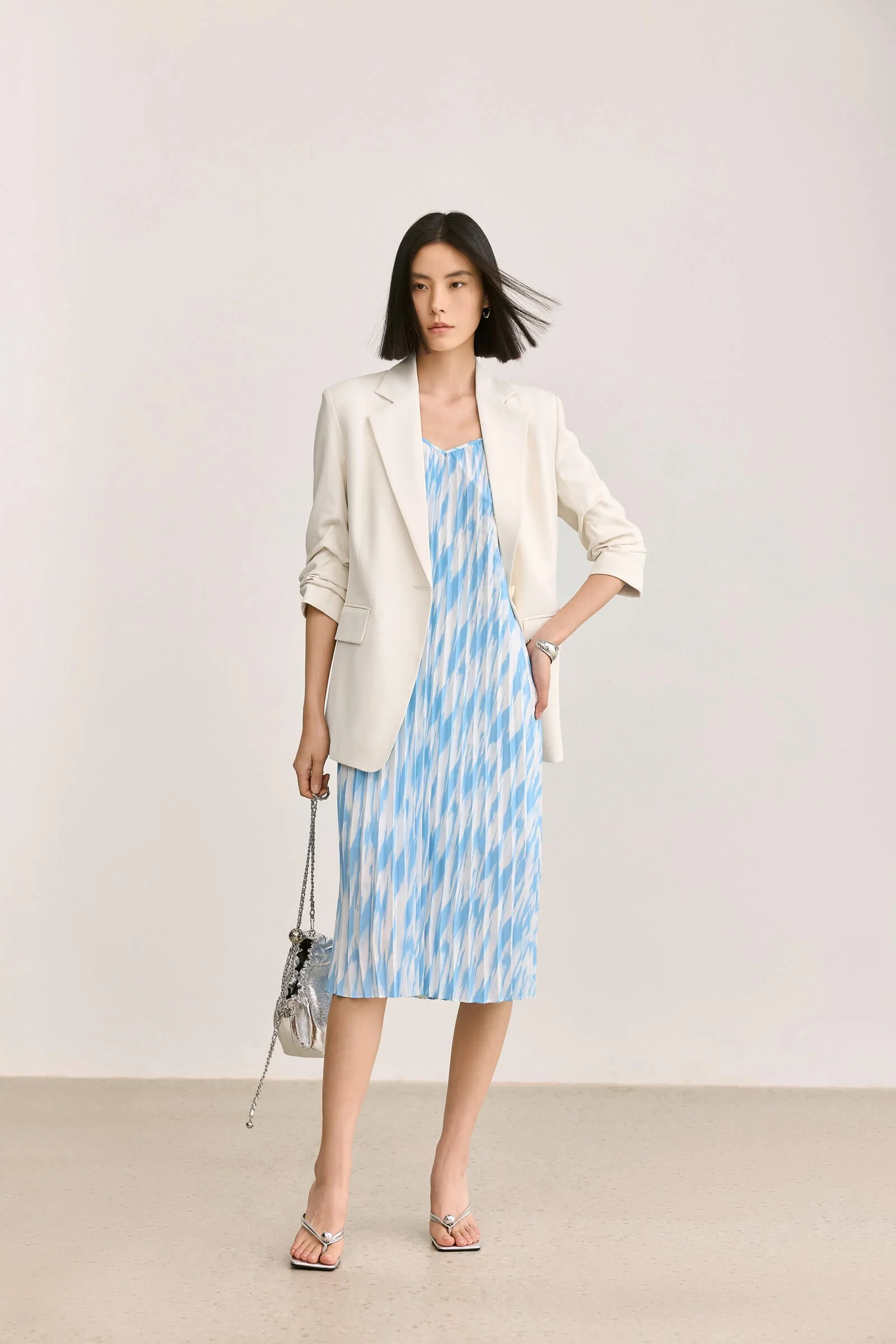 LILY Romantic Fashion Floral Strap Dress - Image 4