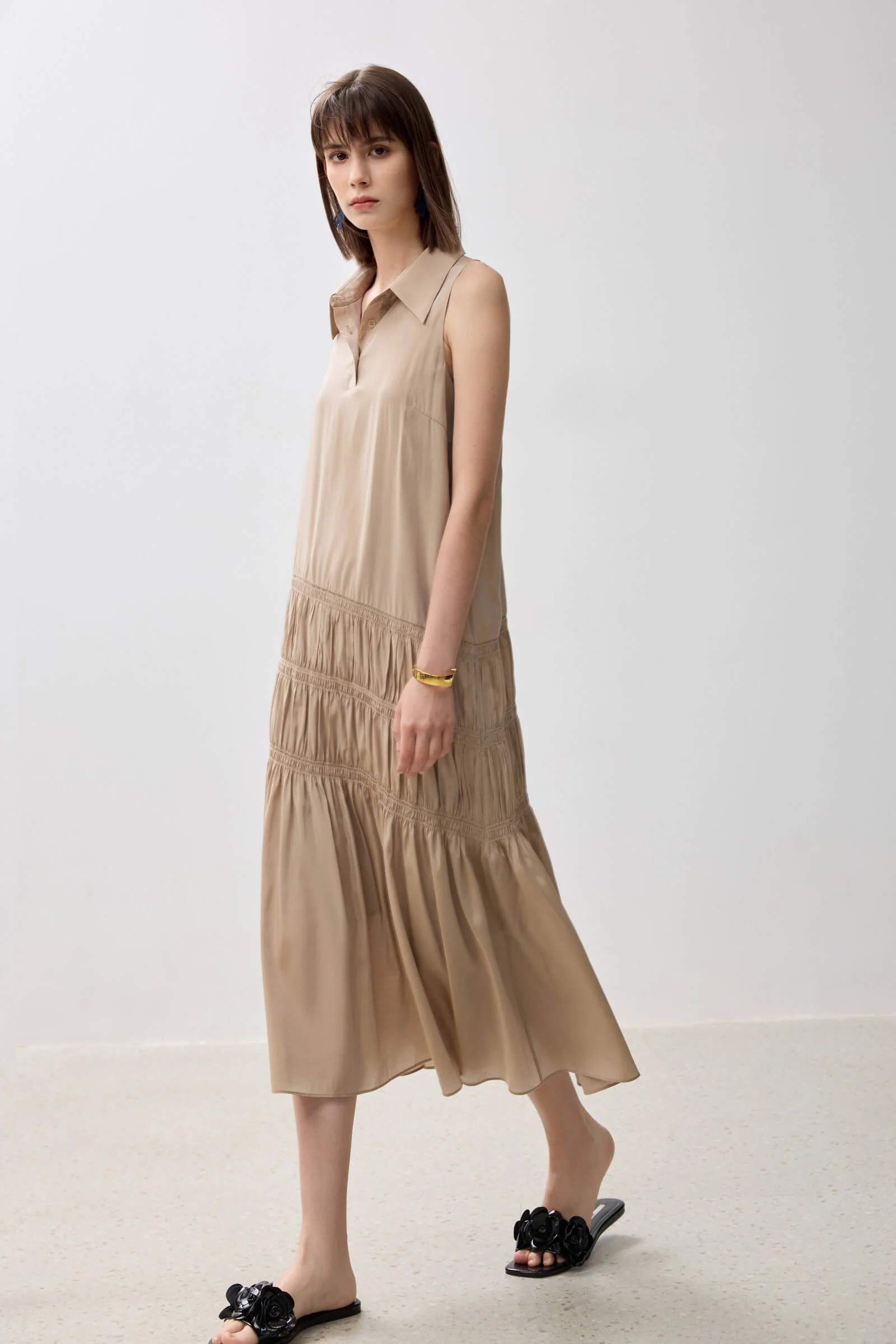 LILY Sleeveless Office Dress - Image 20