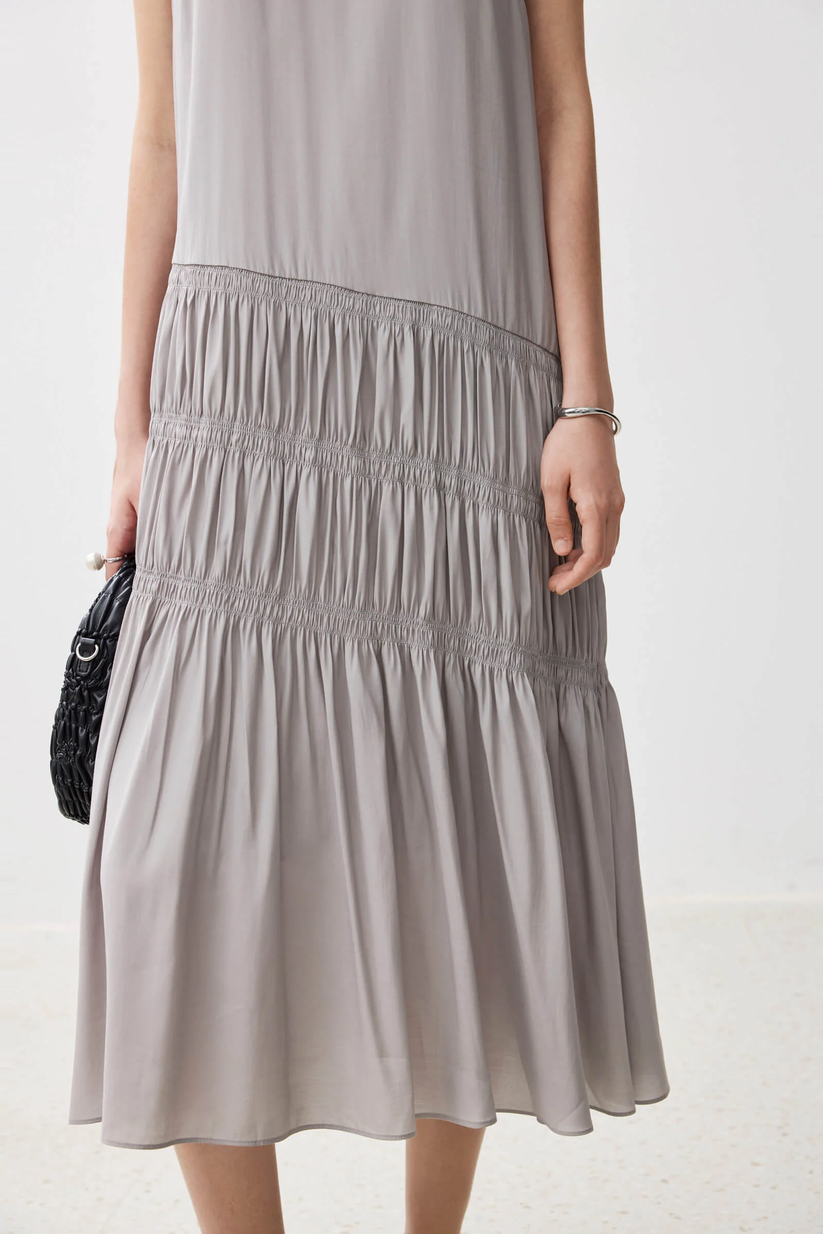 LILY Sleeveless Office Dress - Image 7
