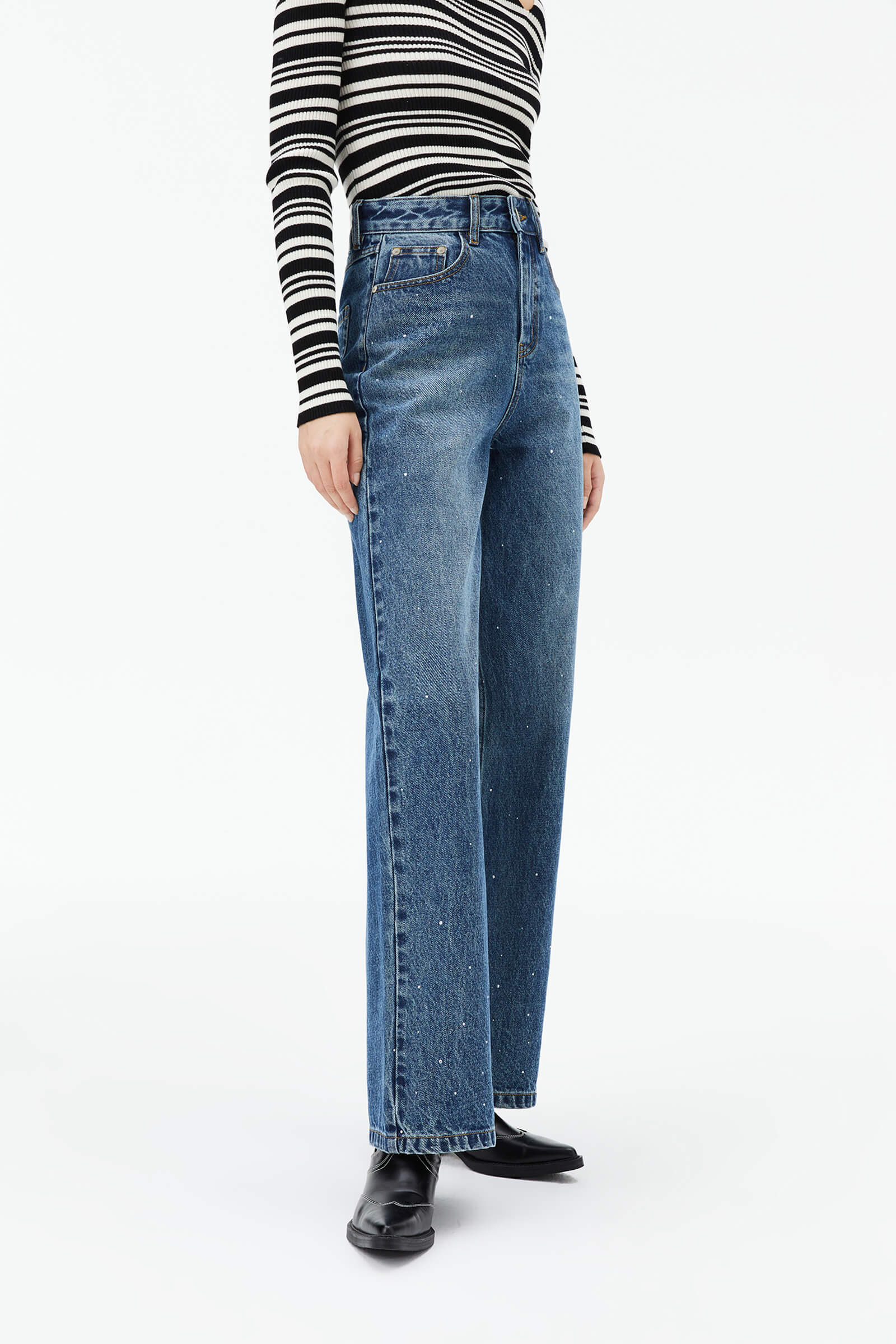 Lily Small Waist Wide Leg Pants - Image 4