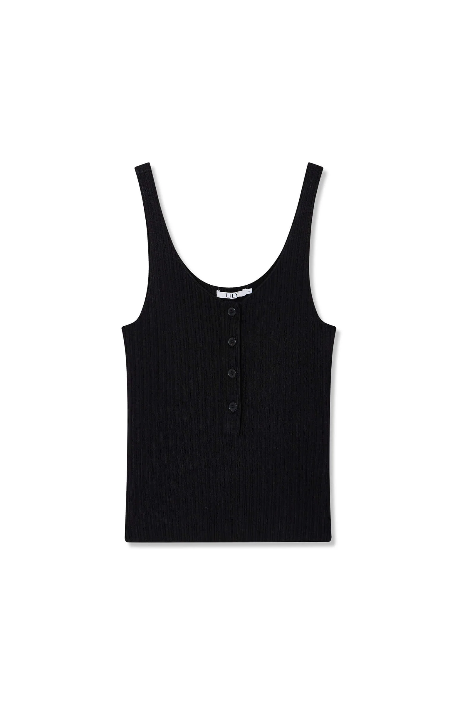 LILY Solid Color Knitted Camisole - Image 6